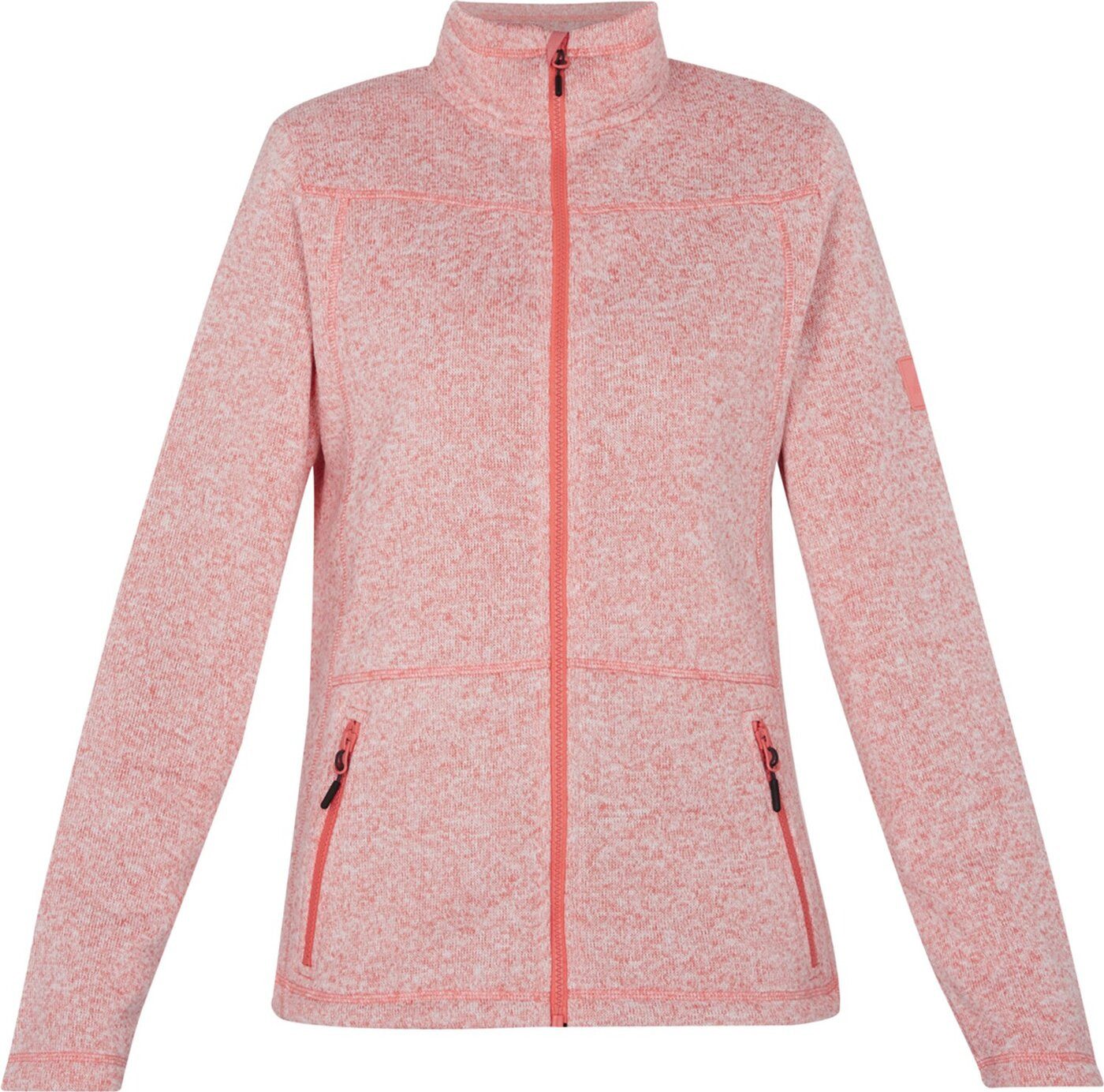 McKINLEY Fleecejacke Da.-Unterjacke Rubin III wms MÉLANGE/RED LIGHT