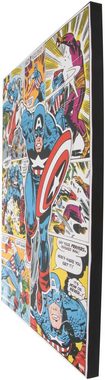 Art for the home Leinwandbild CAPTAIN AMERICA, Fantasy