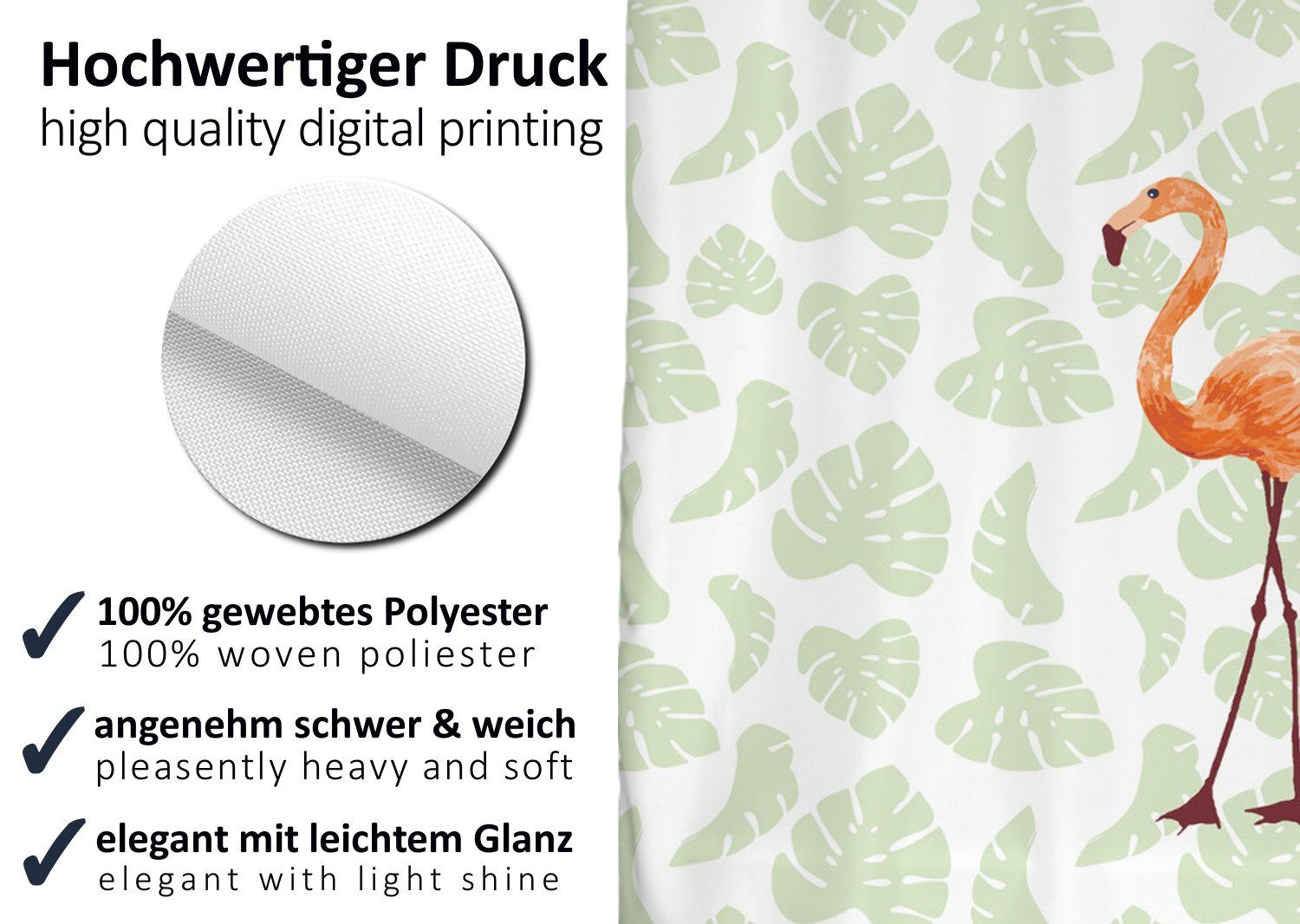 Arteneur Duschvorhang Breite 120 cm, Anti-Schimmel günstig online kaufen