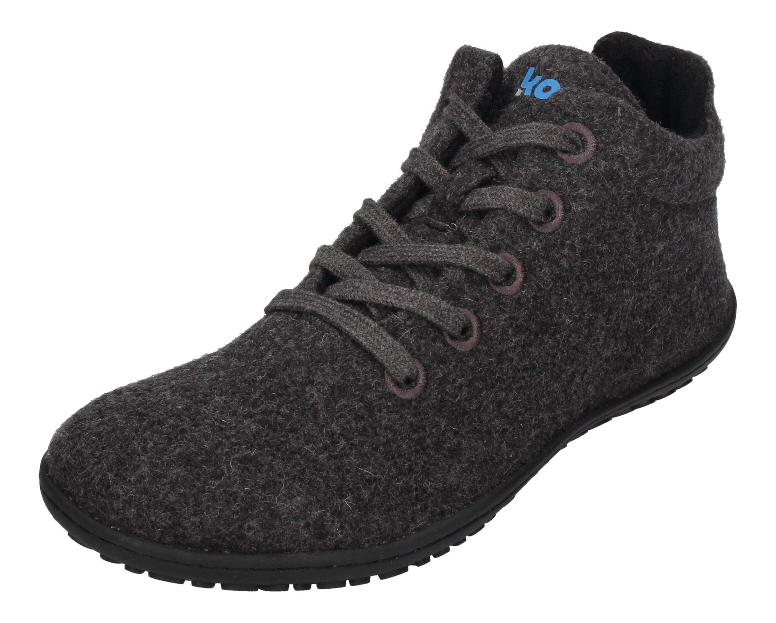 KOEL INAYA Merino Sneakers 25L018.605-400 Barfußschuh Dark Grey