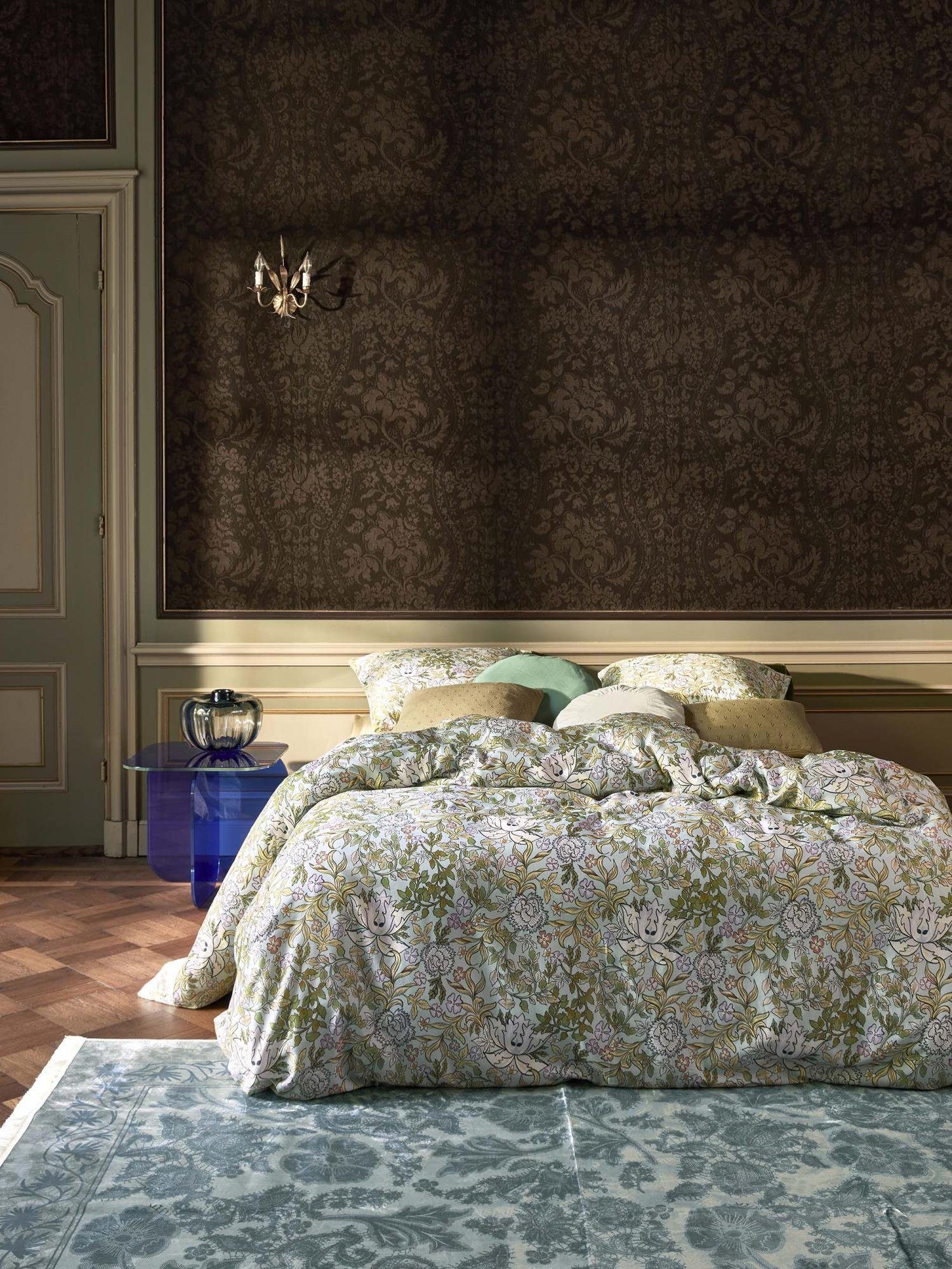 Essenza Bettwäsche Ophelia, Satin, 2 teilig, mit floralem Muster