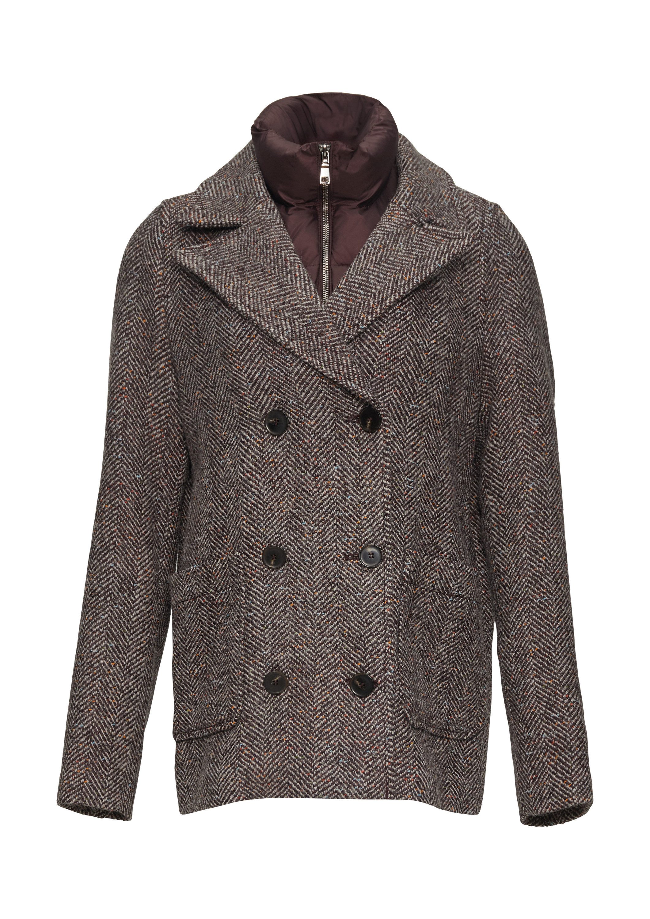 s.Oliver Funktionsmantel Outdoor-Mantel Cabanjacke mit herausnehmbarem Eins günstig online kaufen
