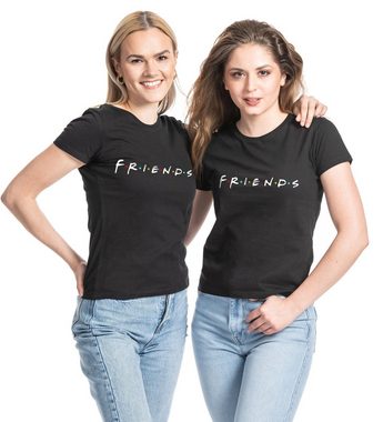 Youth Designz T-Shirt Friends Logo Damen Shirt mit Frontprint, trendiger Spruch