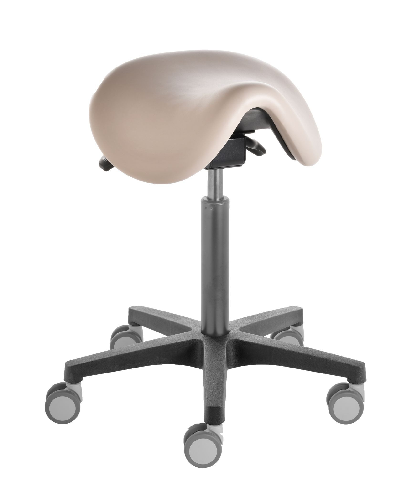 Arbeitshocker Sattelhocker docy® Kingston 4233, Sitzhöhe ca. 58 - 77 cm