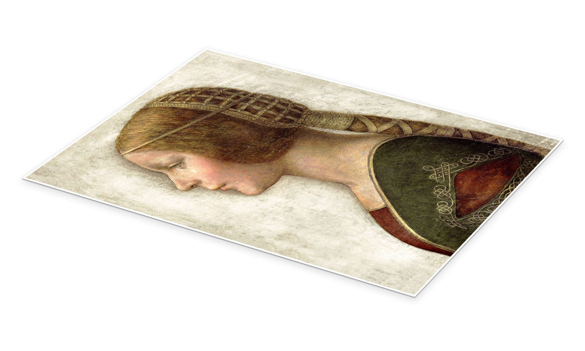 Posterlounge Wandbild La Bella Principessa, Leonardo da Vinci, erhältlich als Poster, Leinwandbild, Wandsticker oder Acrylglasbild