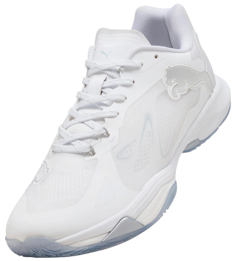 PUMA Hallen-Indoorschuhe Vantage Nitro (Dämpfung) weiss Herren Badmintonschuh