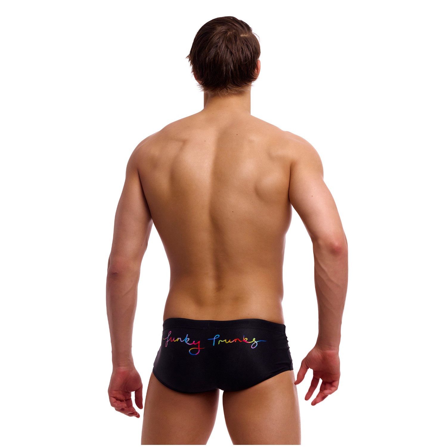 Funky Trunks Badehose Pride Alive Sidewinder Trunk chlorbeständig schnelltrocknend