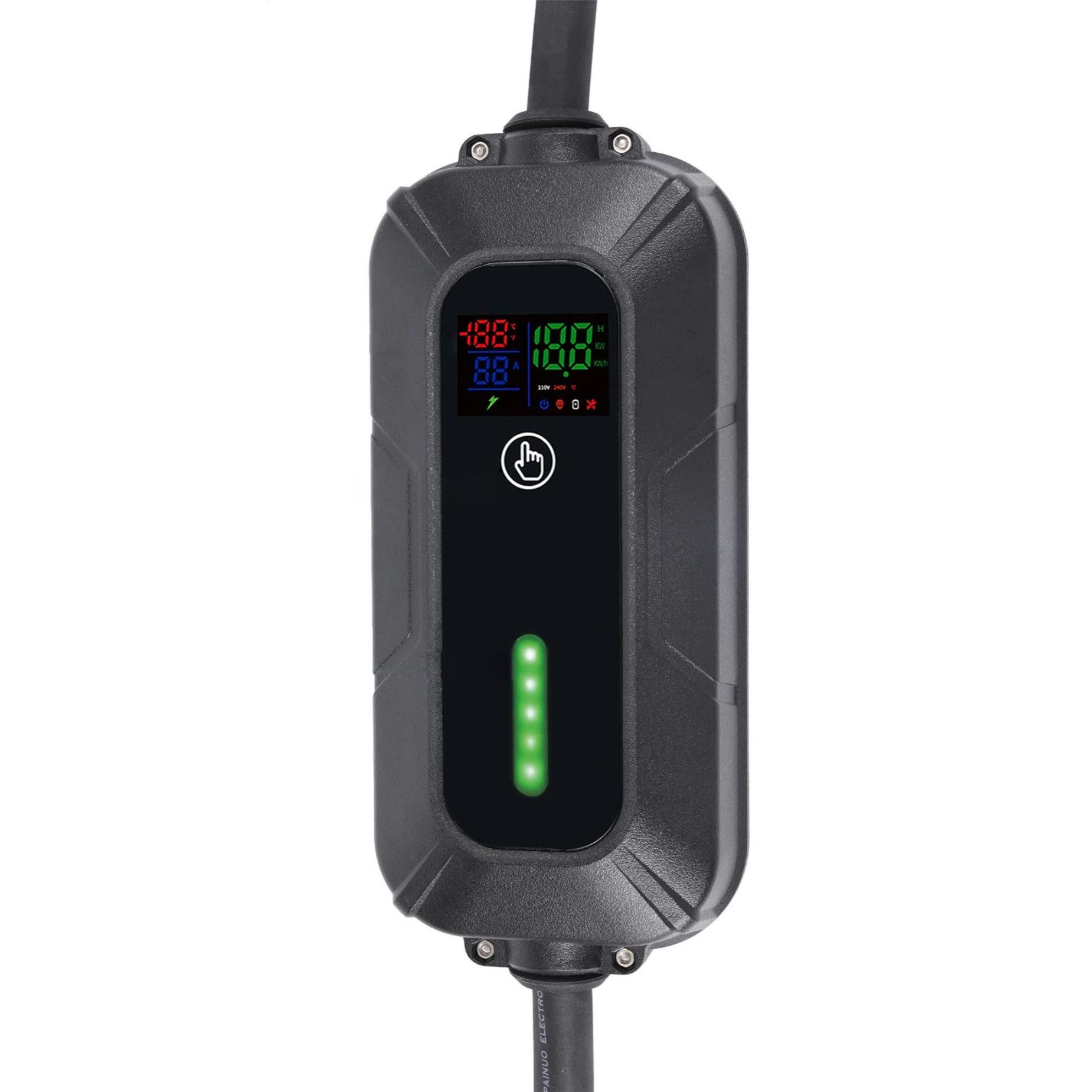 Platinet Elektroauto-Ladestation E-Auto EV Ladegerät mit LED Anzeige und Schutzfunktionen 22 kW
