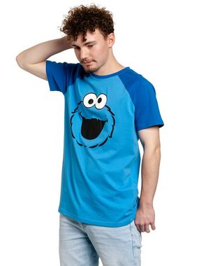 Sesamstrasse T-Shirt Cookie Monster Face