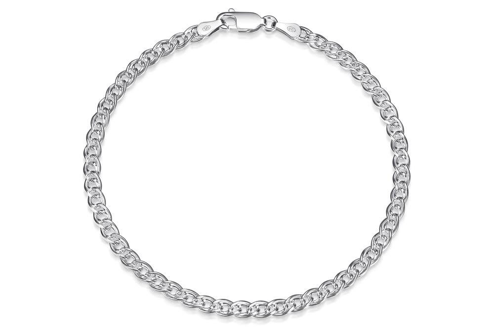 Silberkettenstore Silberarmband Doppelpanzerkette Armband 3,5mm - günstig online kaufen