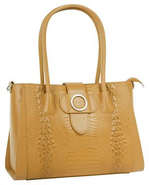 Cluty Shopper, echt Leder, Made in Italy