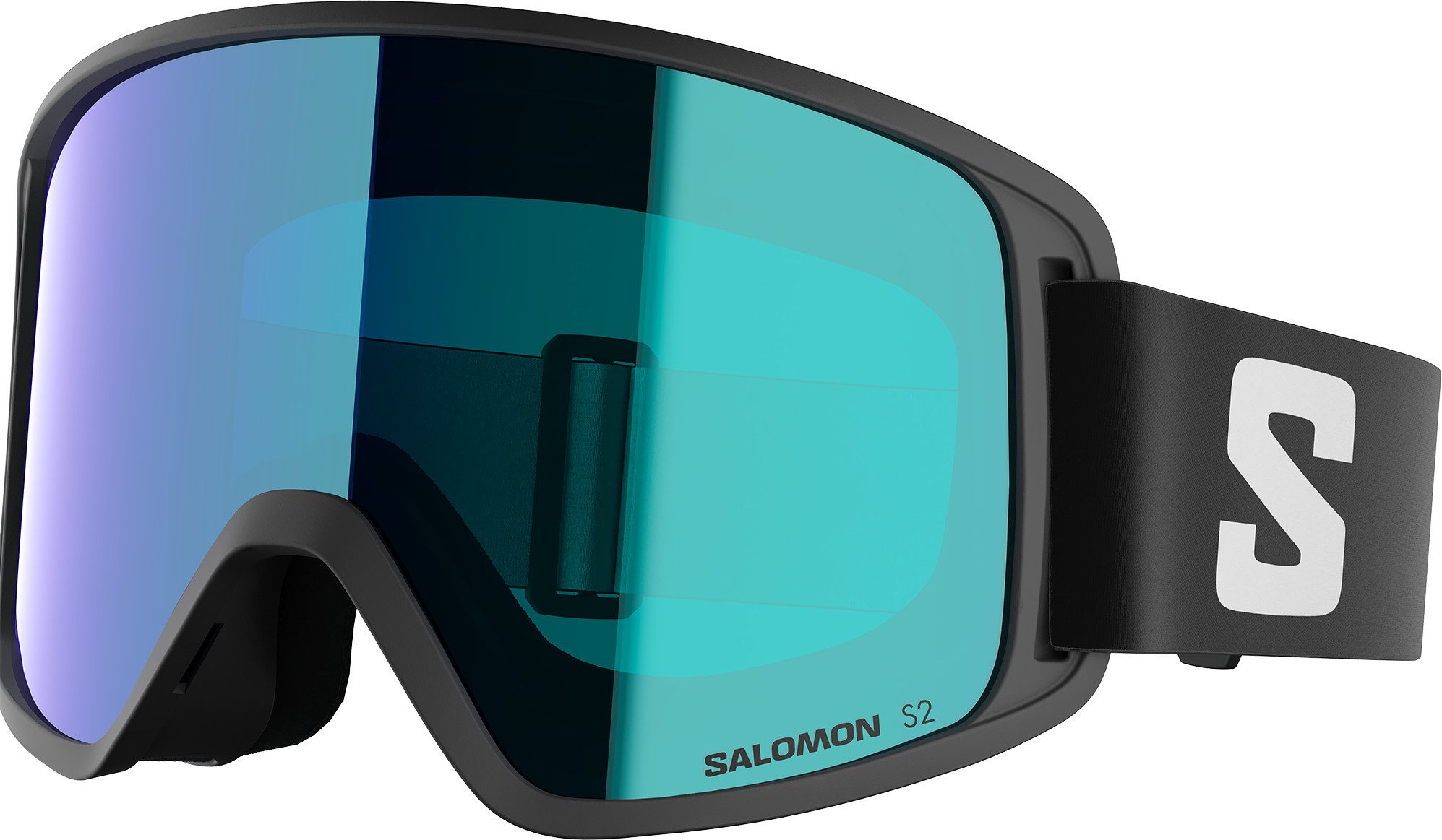Salomon Skibrille GOGGLES FORCE M White/Univ Mid Blue White