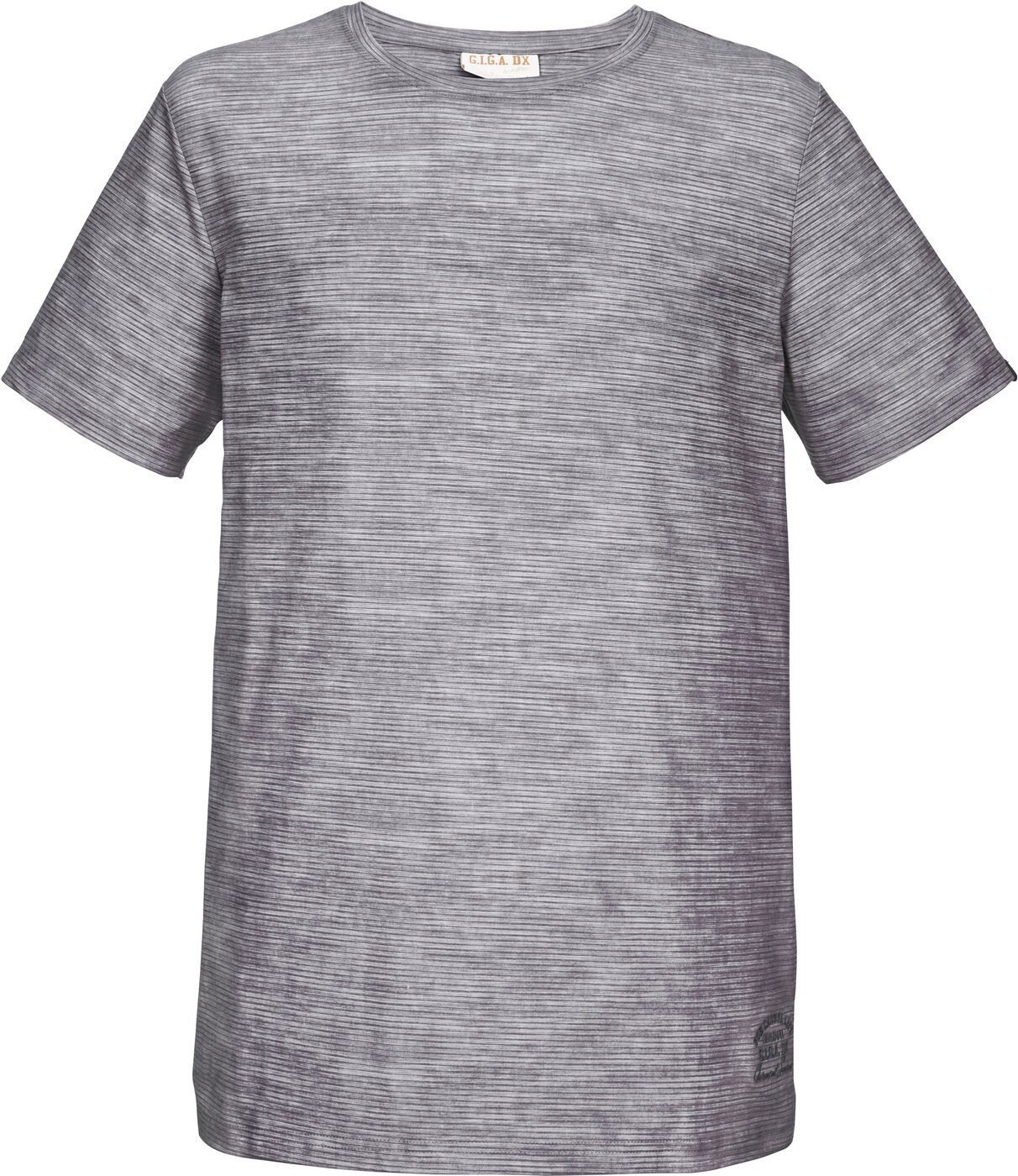 G.I.G.A. DX T-Shirt G.I.G.A. DX Herren T-Shirt in gestreifter Melange Optik