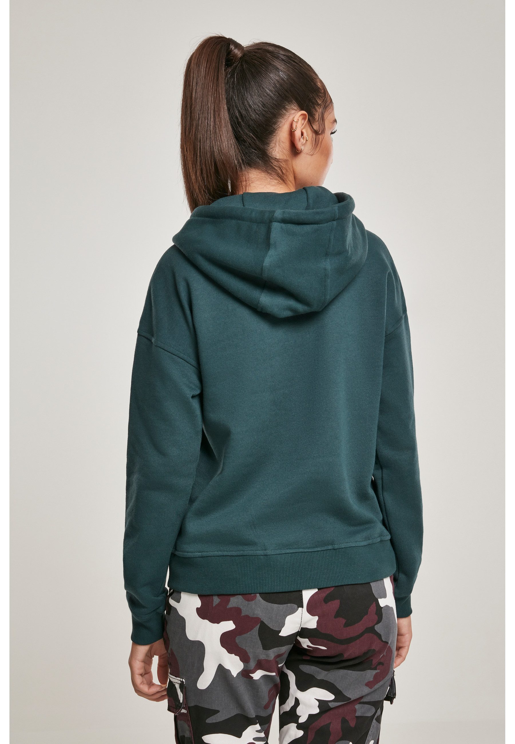 URBAN CLASSICS Kapuzenpullover Urban Classics Damen Ladies Hoody (1-tlg)