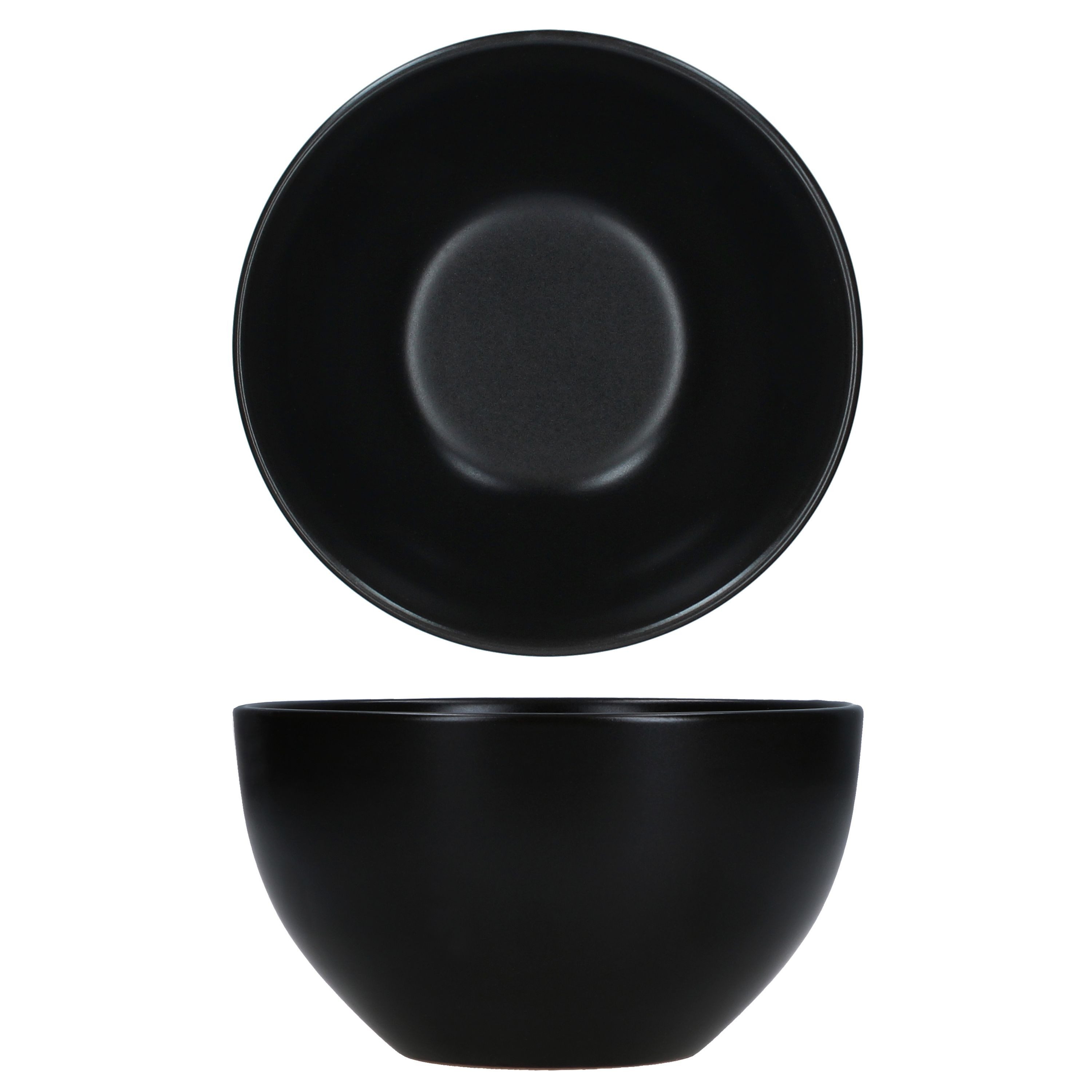 MamboCat Müslischale 6x Panther Schale Ø14,2cm schwarz 450ml Steingut 6 Personen, Steingut – Bild 4 von 5