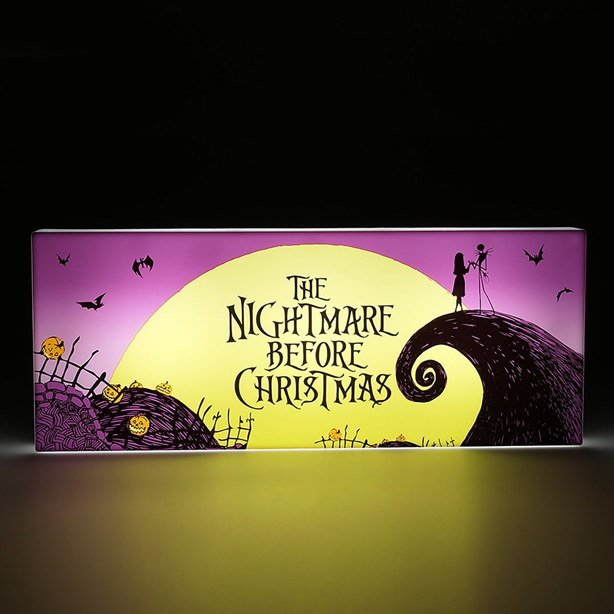 Logo Stehlampe Lampe Paladone Nightmare before Christmas