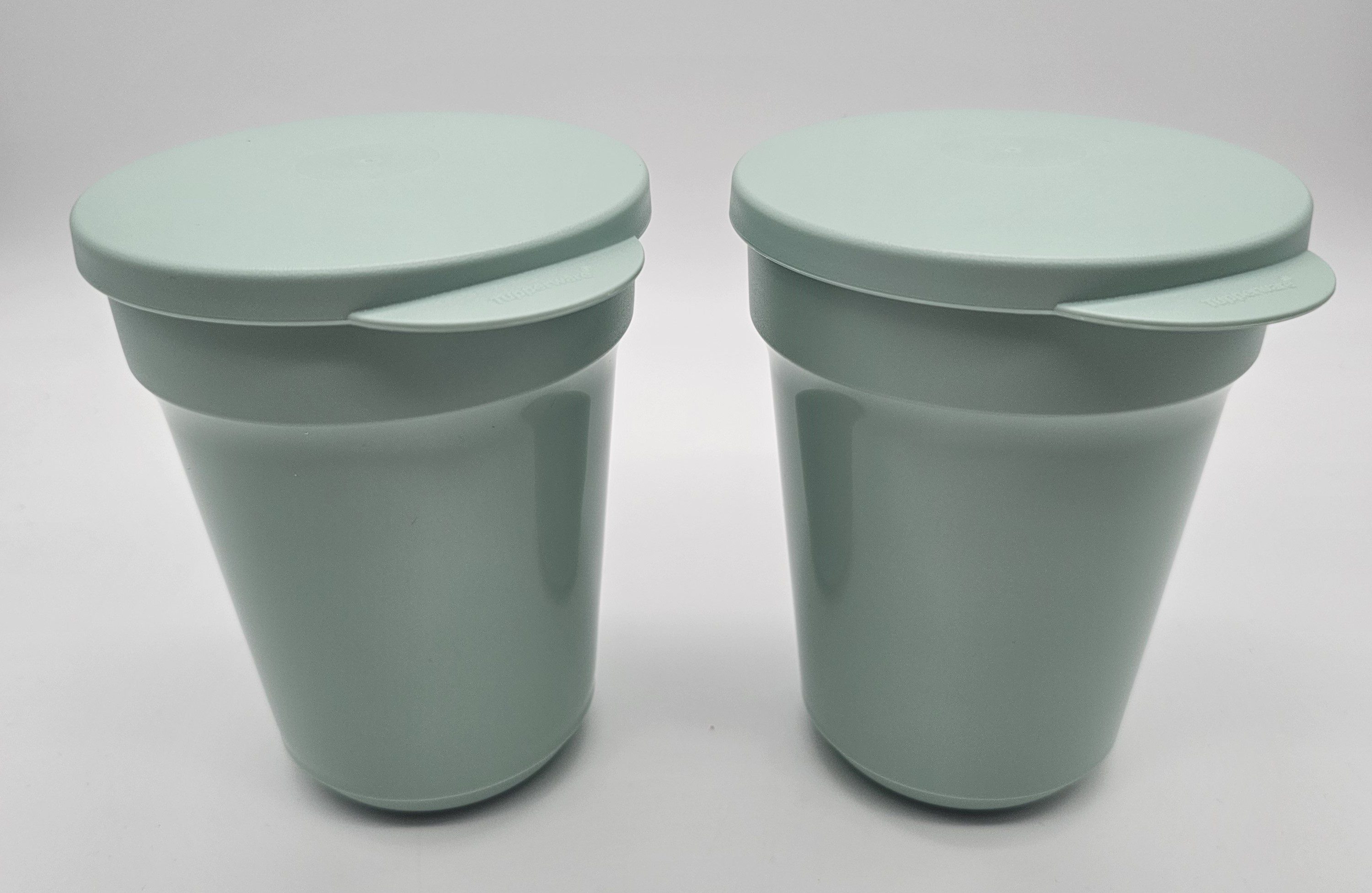 TUPPERWARE Kinderbecher Tupperware Aloha Becher 2er Set je 470ml mint