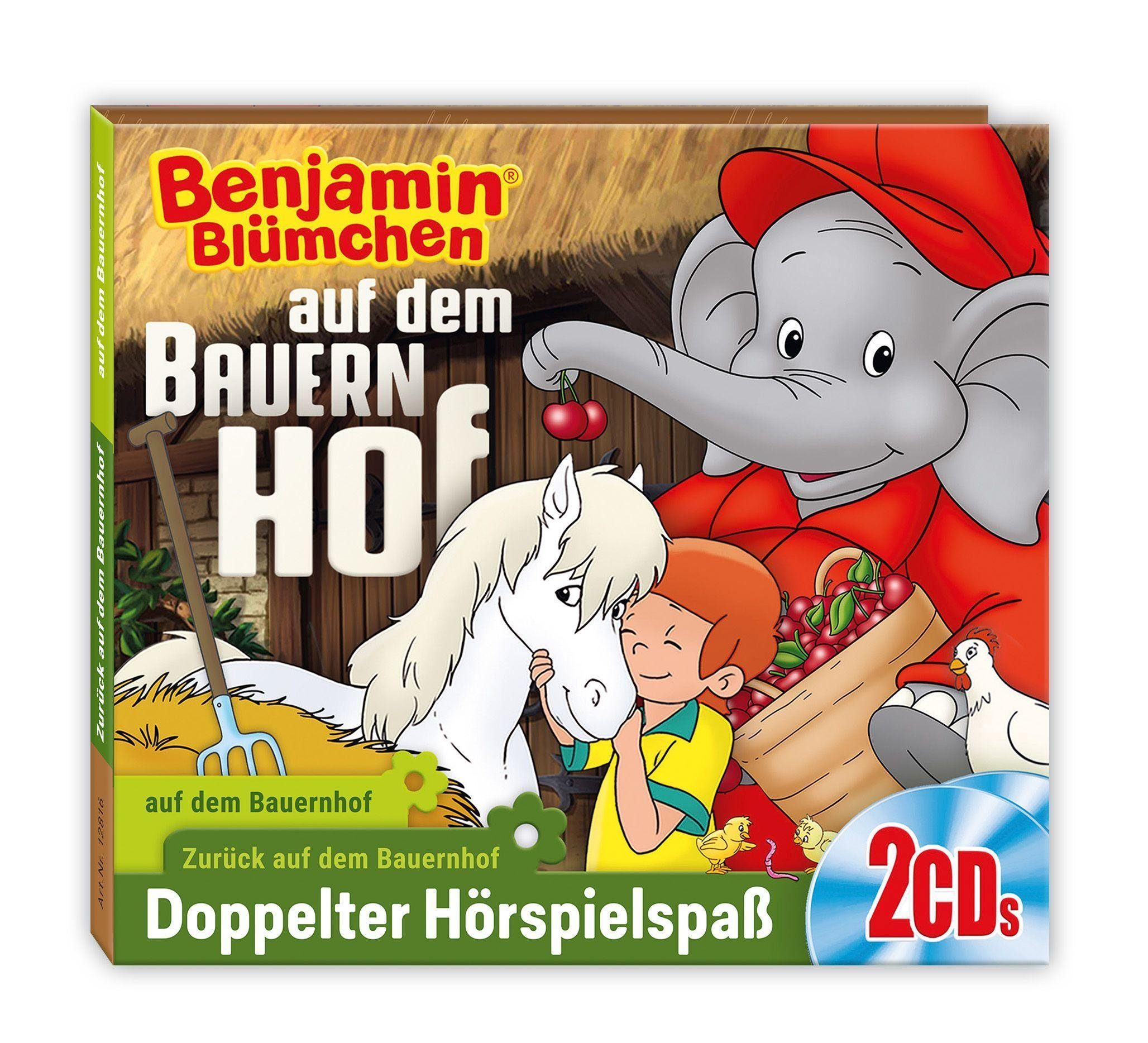 Kiddinx Hörspiel-CD Benjamin Blümchen - Auf dem Bauernhof (F.27+145)
