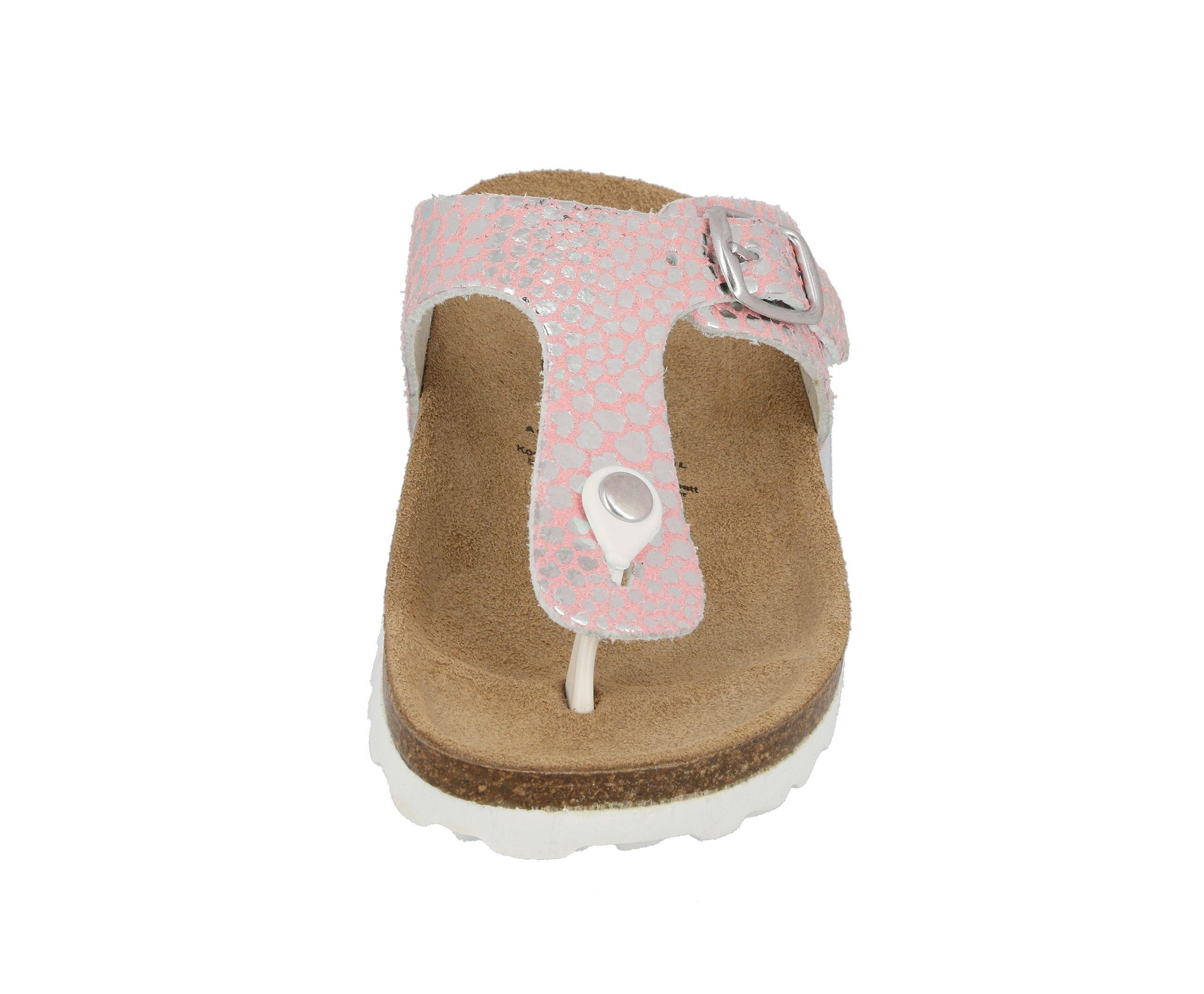 Lico Zehenstegpantolette Bioline Stone Kids Zehentrenner
