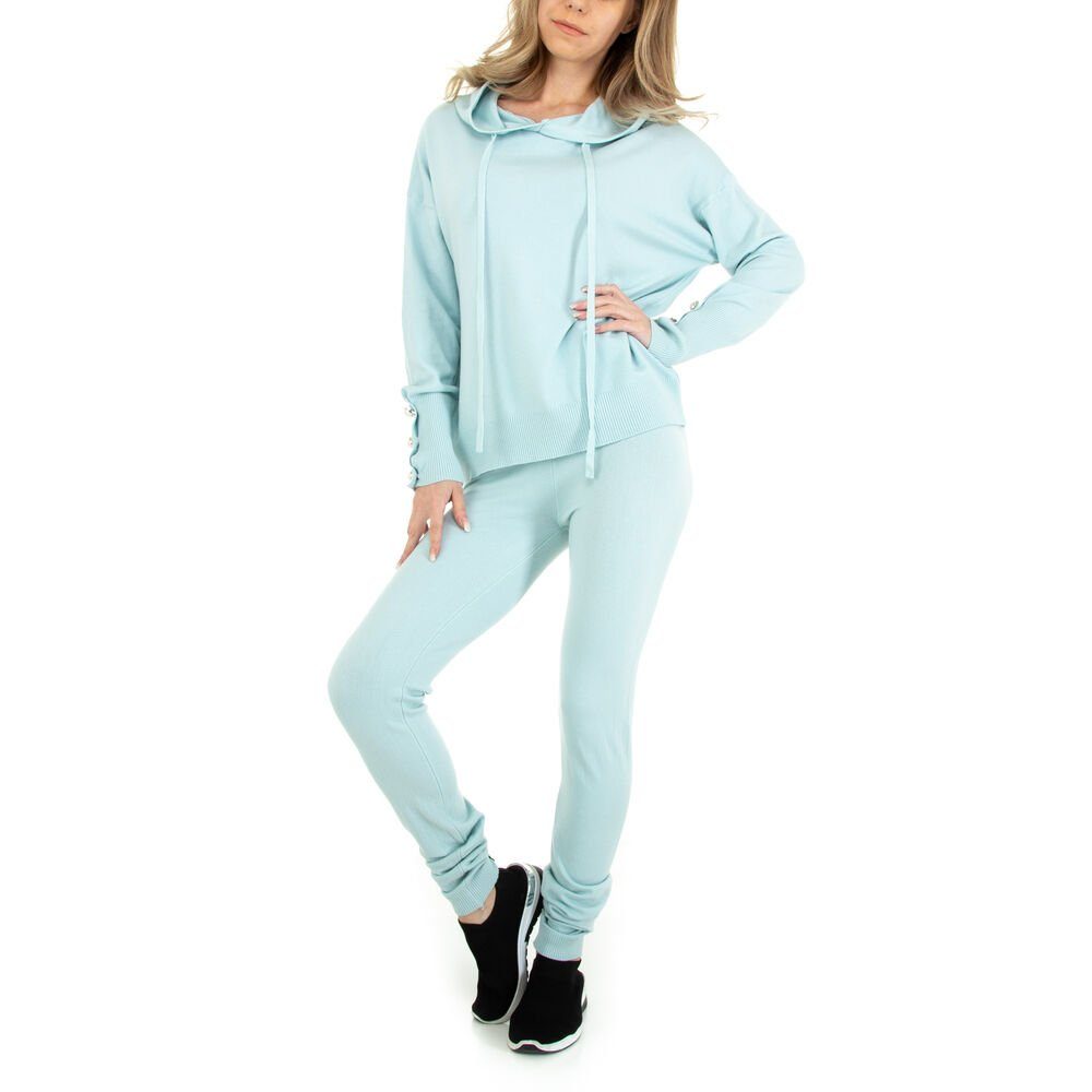 Ital-Design Freizeitanzug Damen Freizeit, Kapuze Stretch günstig online kaufen
