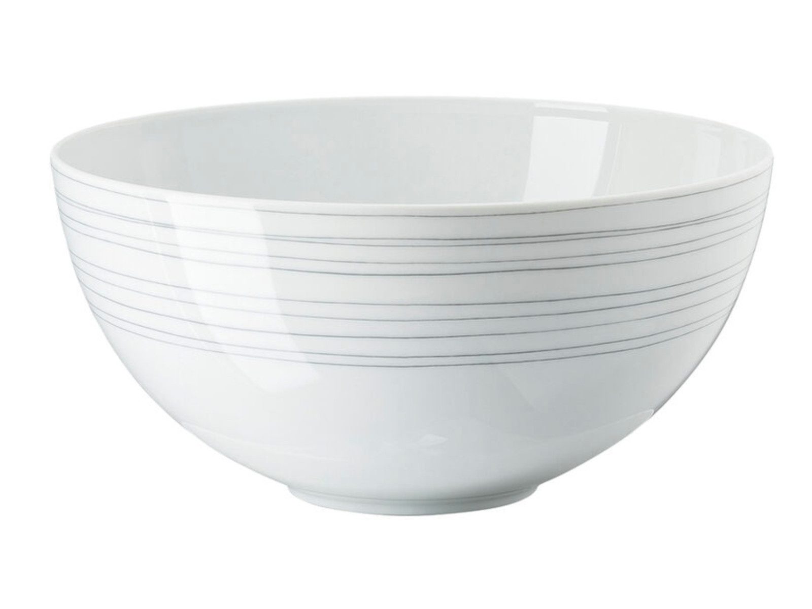 Rosenthal Schüssel TAC Gropius Stripes2.0 ohne titan.Schüssel 19 cm, Porzellan, (Schüsseln & Schalen), Schalen / Schälchen / Schüsseln