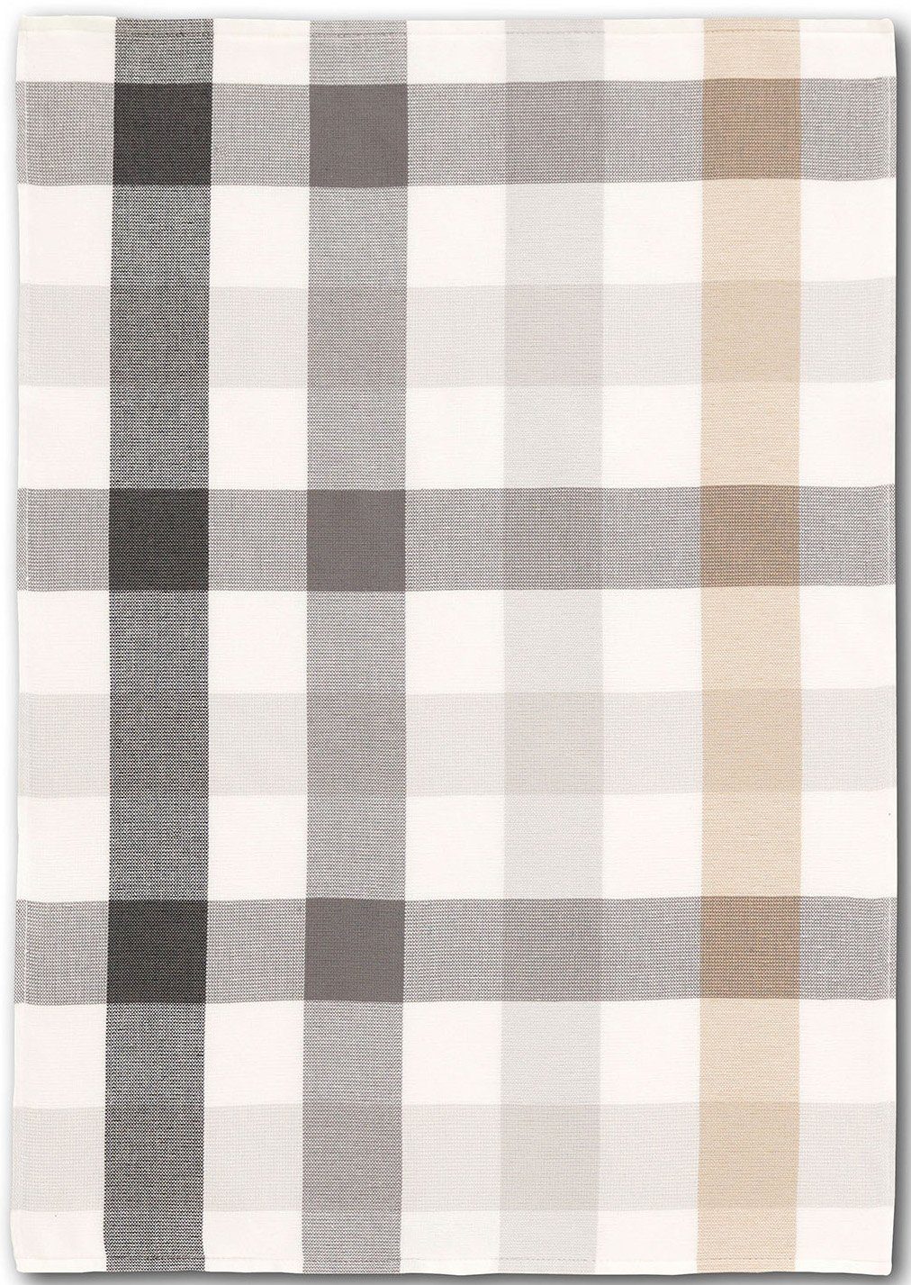 Qualität Dyckhoff MULTIDRY, in Geschirrtuch 4-tlg), Doubleface grau/beige/schwarz/weiß hochwertiger (Set,