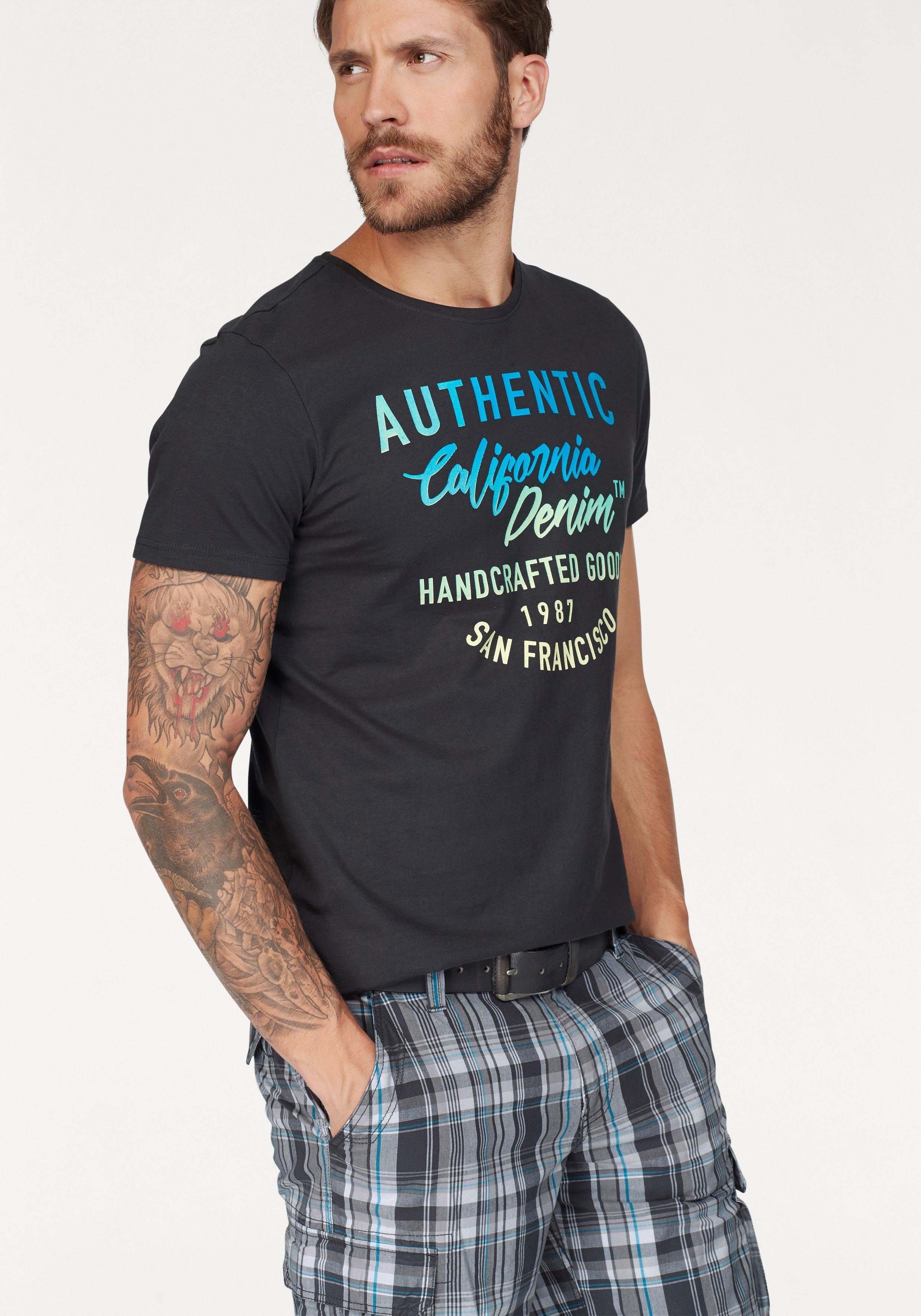 John Devin T-Shirt mit coolem Druck online kaufen | OTTO