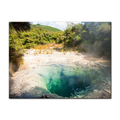 Bilderdepot24 Leinwandbild Tokaanu Thermalquelle - Neuseeland, Landschaften