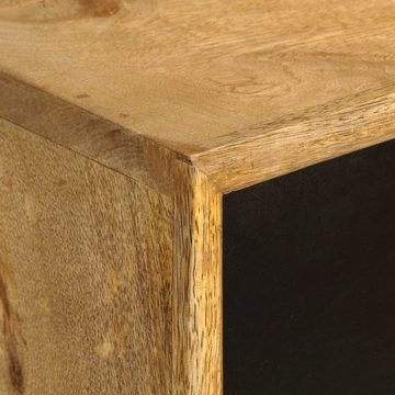 furnicato Schreibtisch mit Schubladen 130 x 50 x 80 cm Massivholz Mango