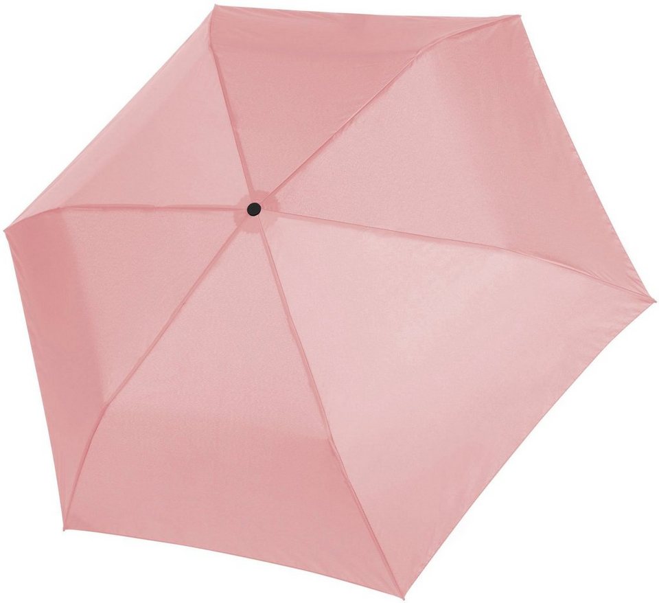 doppler® Taschenregenschirm zero,99 uni, rose shadow, Ultraleichter  Regenschirm »zero,99 uni, rose shadow« von doppler