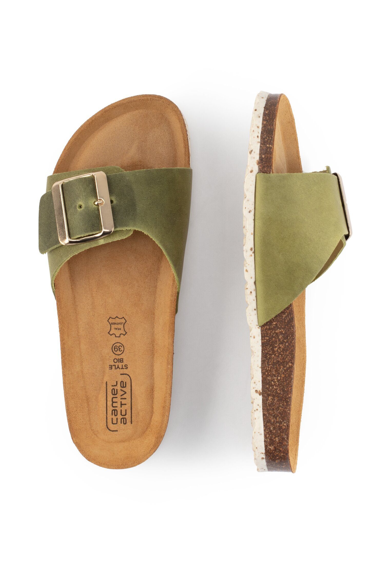 camel active Sandale crazy horse HELLgrün Sandale günstig online kaufen