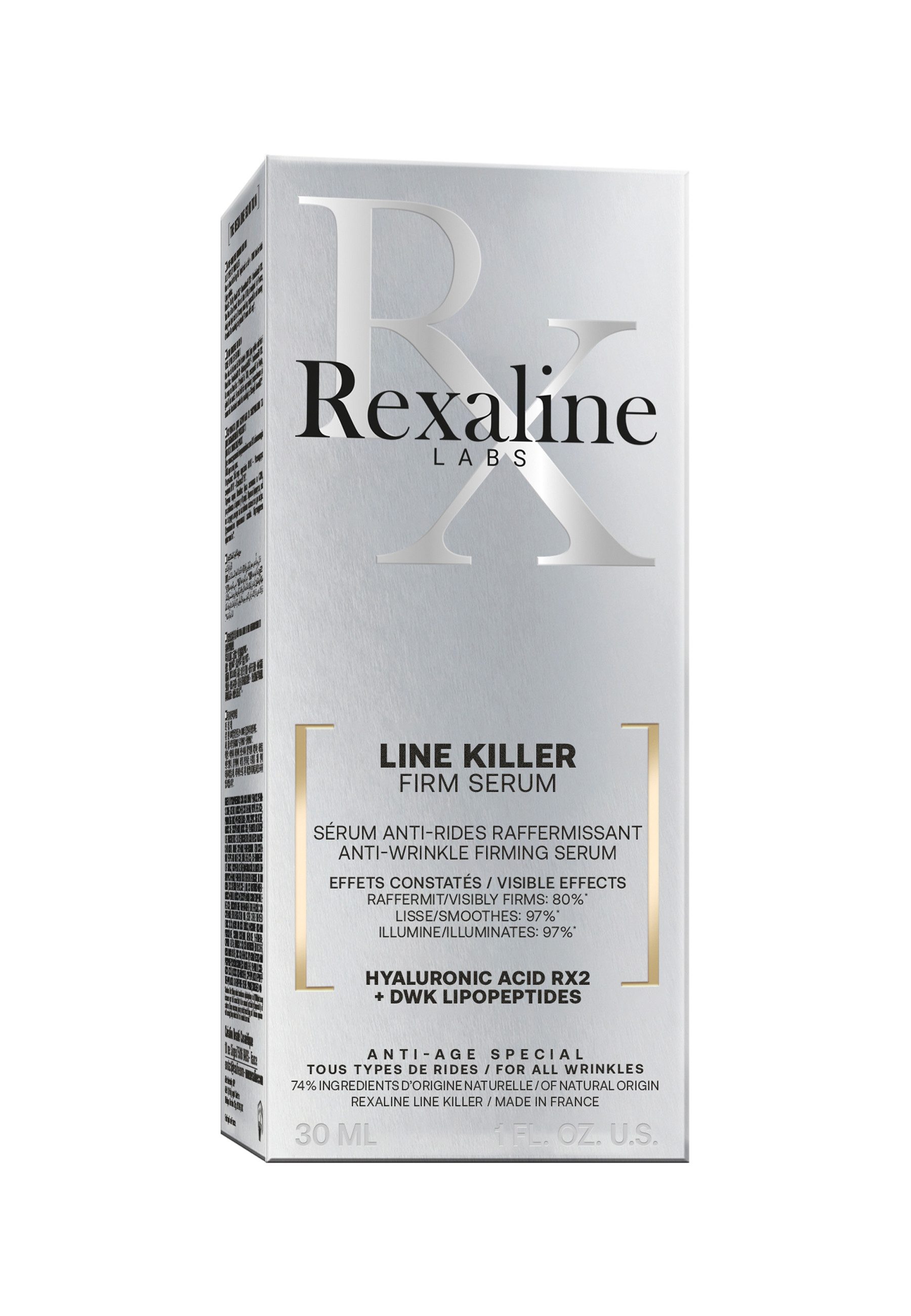 Rexaline Anti-Falten-Serum Rexaline Anti-Aging Serum Line Killer Firm Serum