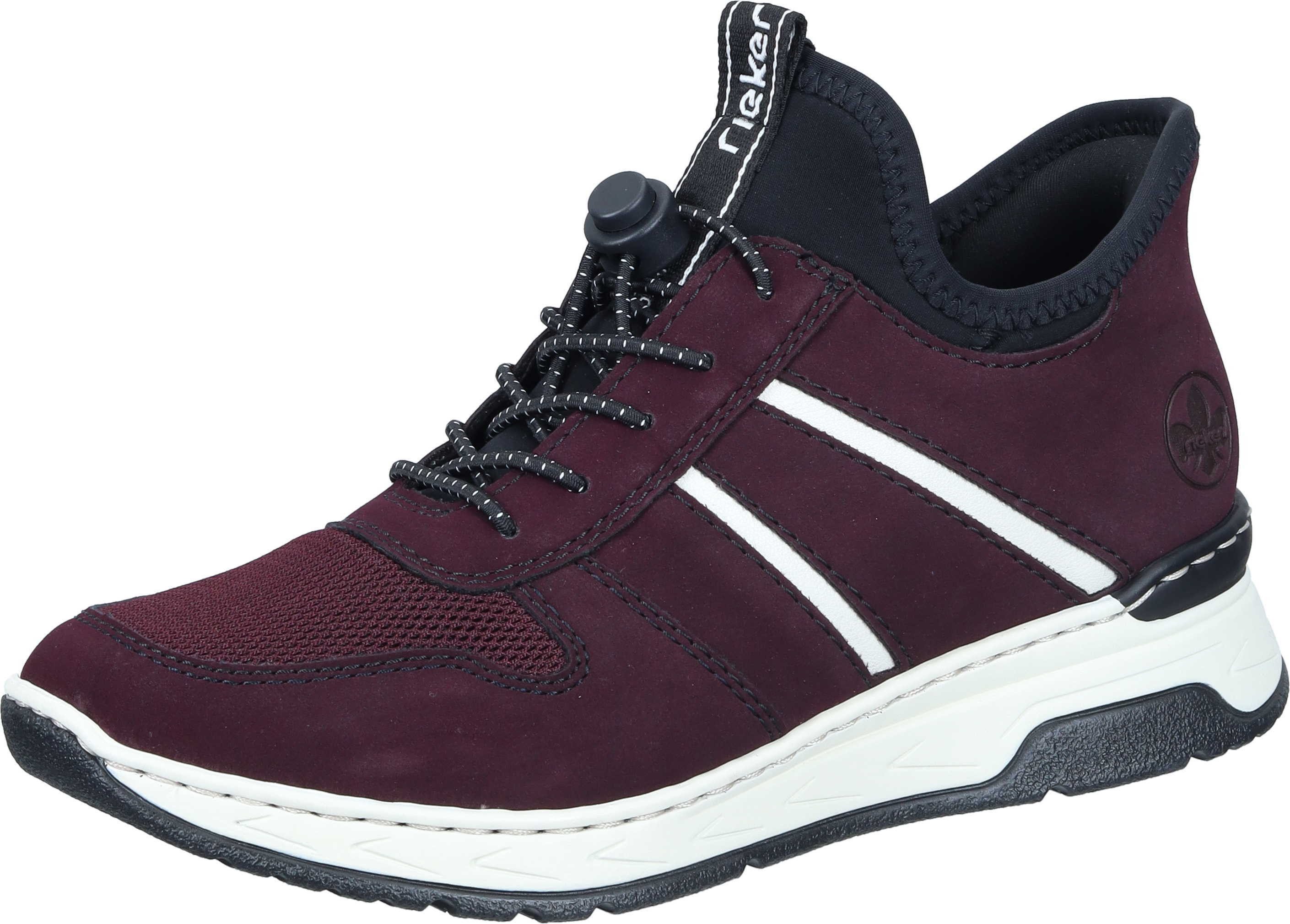 Rieker Schnürer Schnürstiefelette aus Textil/Synthetik günstig online kaufen