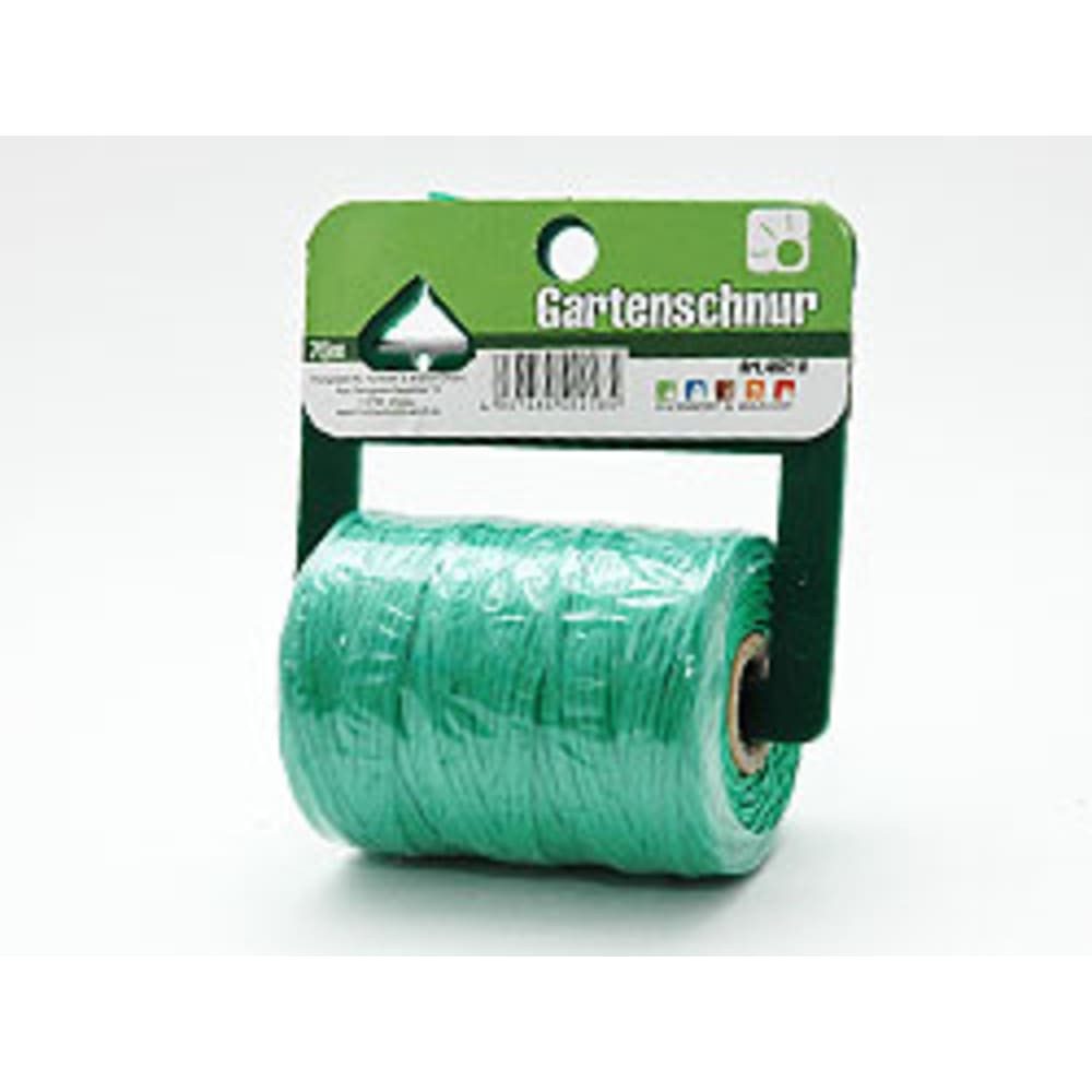 HundB Gartenschnur, 75 m, grün Pflanzschnur (Einzelartikel, 1-tlg., Einzelartikel), Bindfaden Schnur Kordel Seil Leine Faden Strick Twine Rope Cord