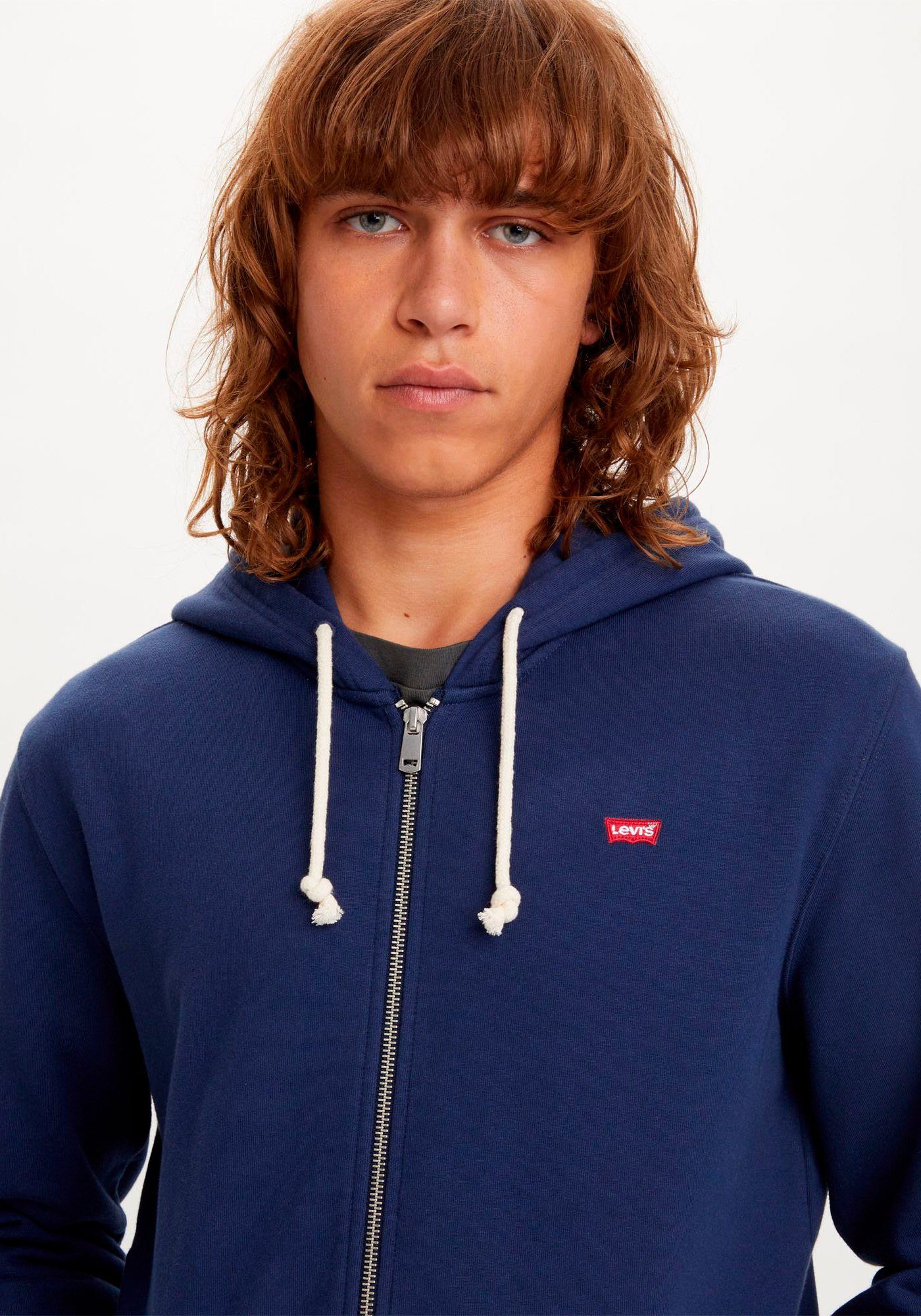 Levi's® Kapuzensweatjacke NEW ORIGINAL ZIP UP mit Logo-Stickerei und Kängurutasche