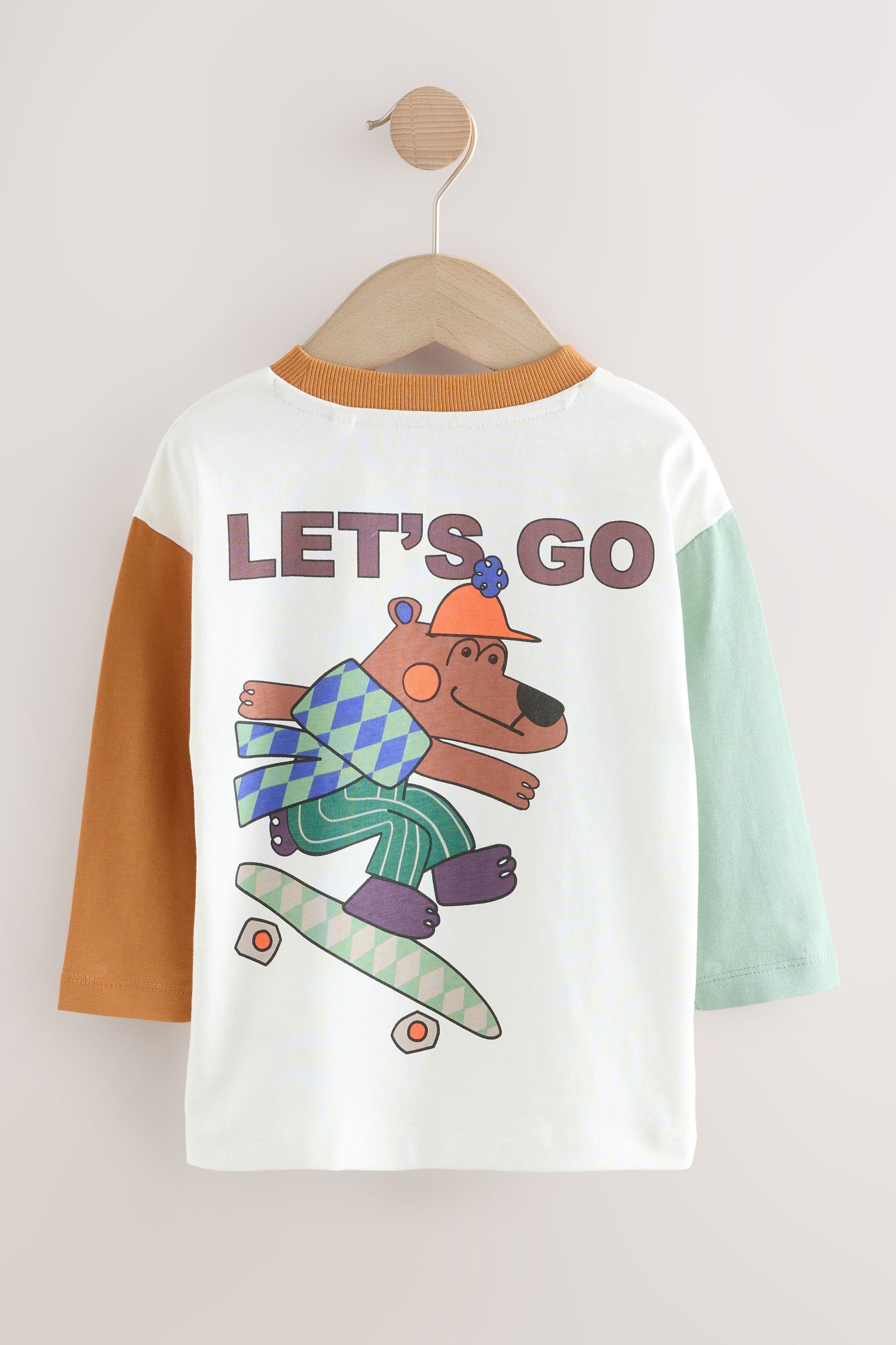 Next Langarmshirt Langarmshirt mit Rückenprint (1-tlg) günstig online kaufen
