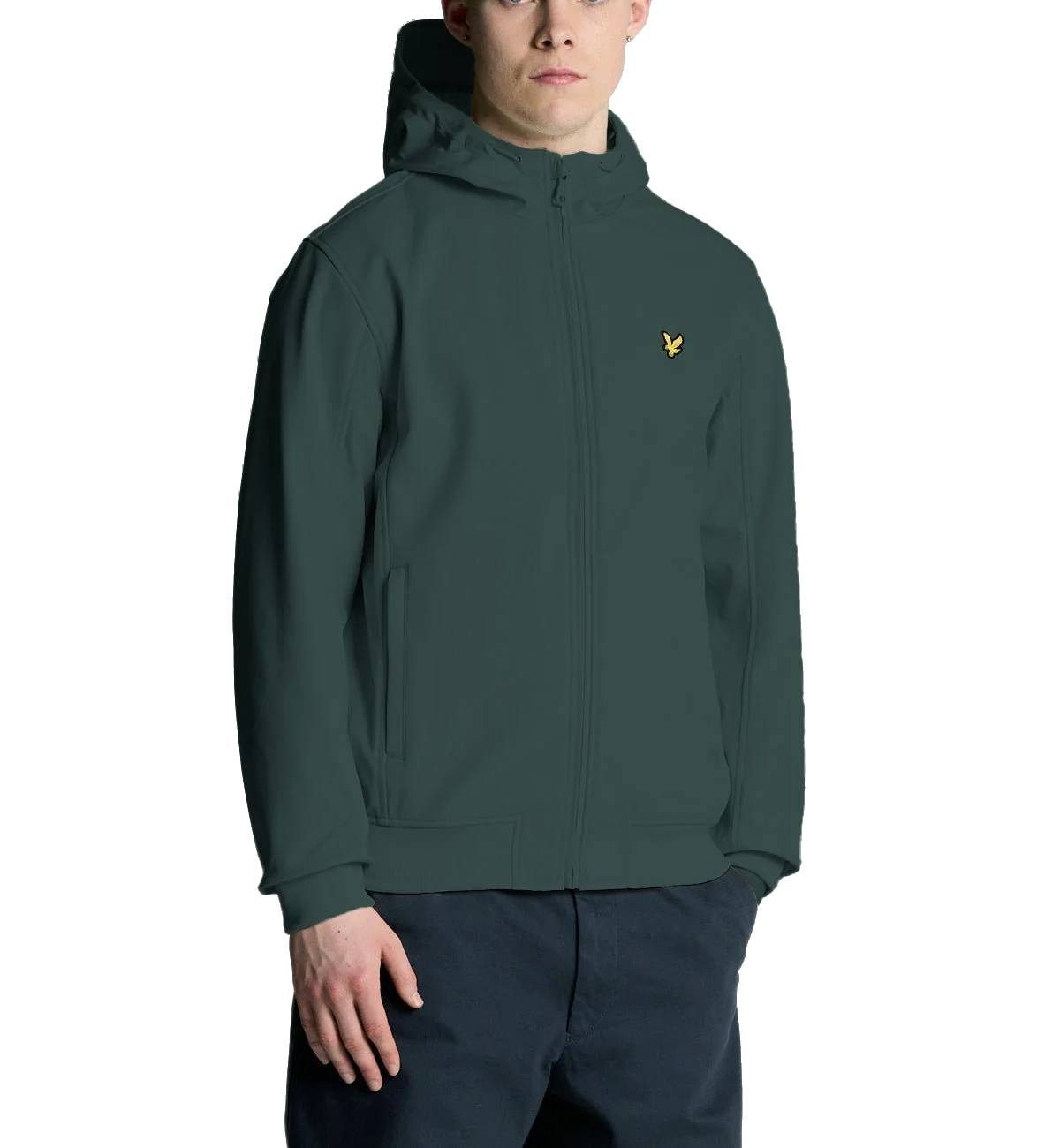 Lyle & Scott Softshelljacke Jacke Lyle & Scott Mesh Black Softshell