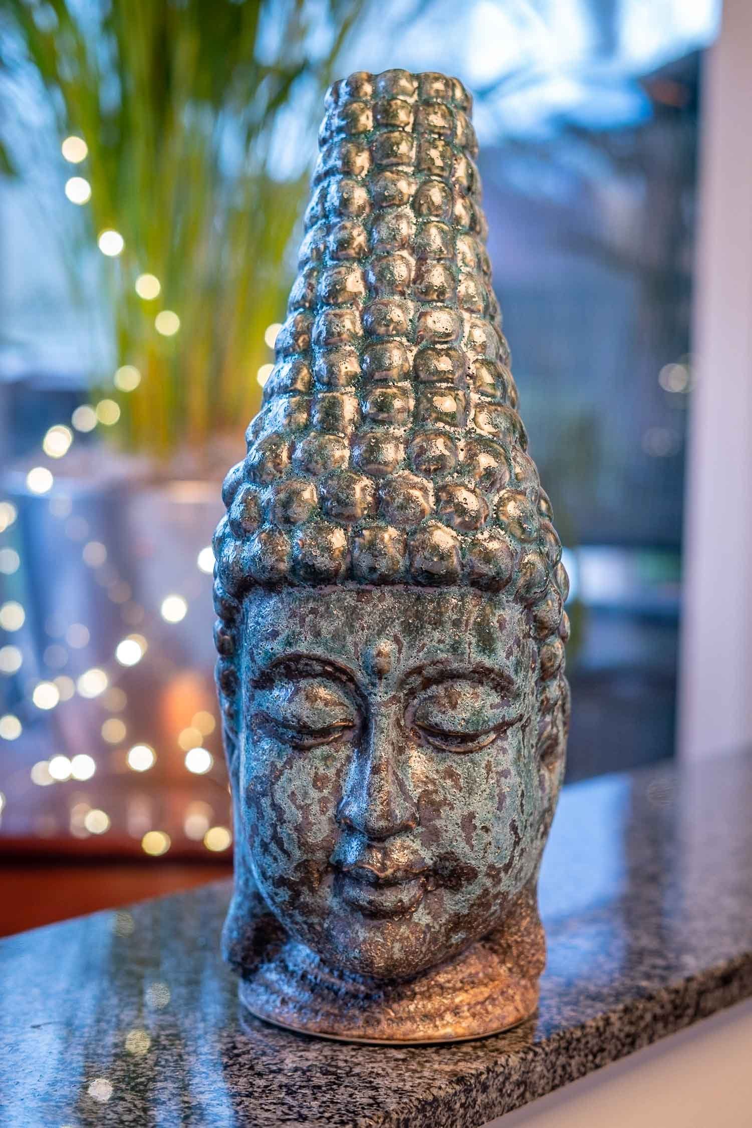 IDYL Dekofigur IDYL Buddha-Statue aus Keramik | Dekofiguren