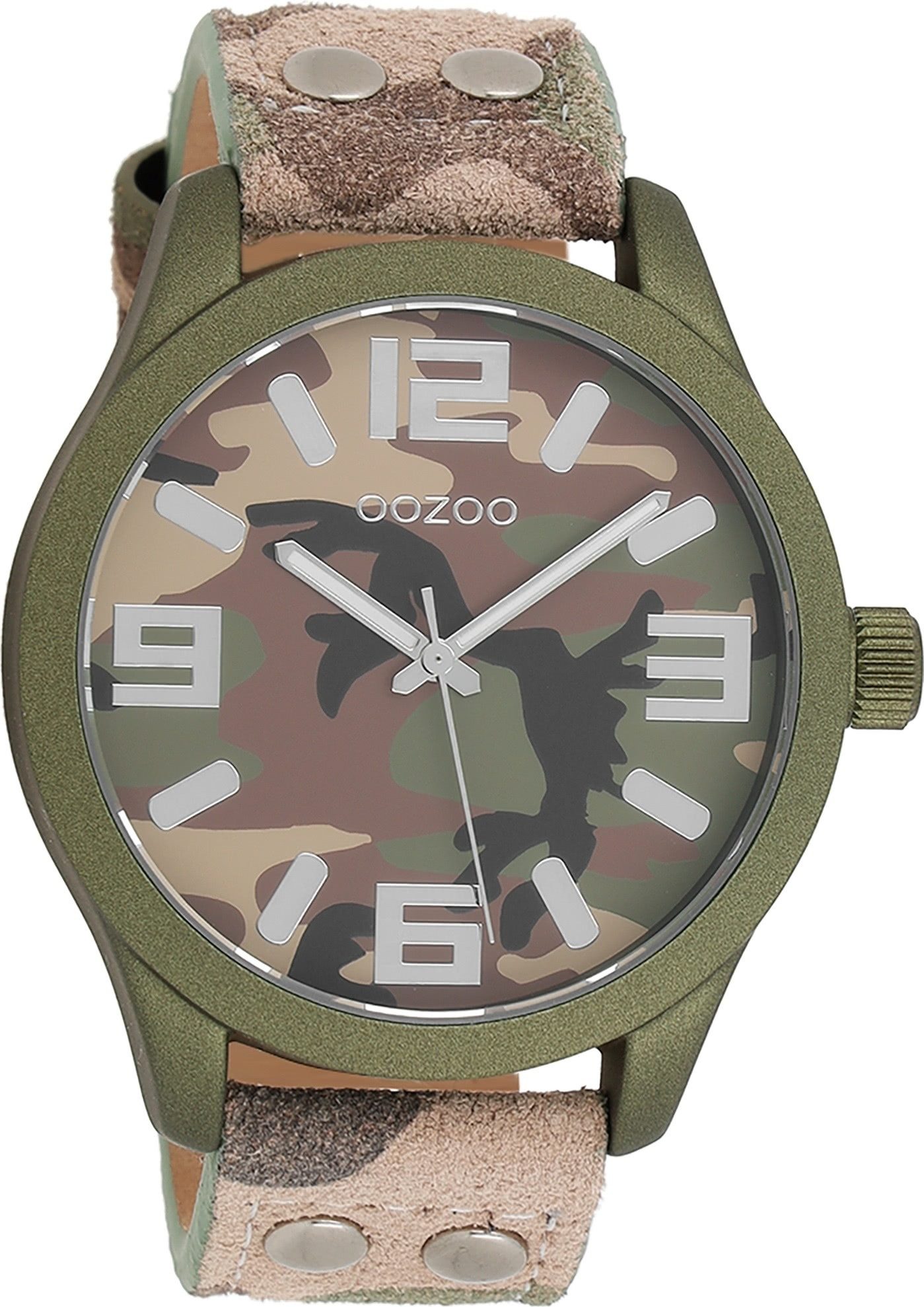 Quarzuhr Oozoo Herren Armbanduhr Timepieces Analog