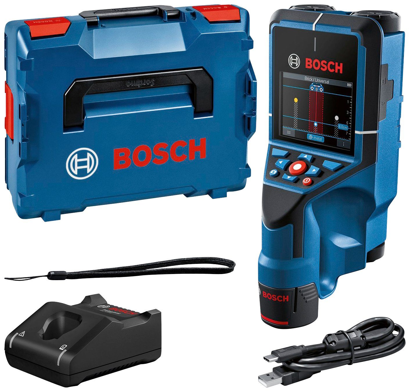 Bosch Professional Leitungsortungsgerät »Wallscanner Dtect 200 C