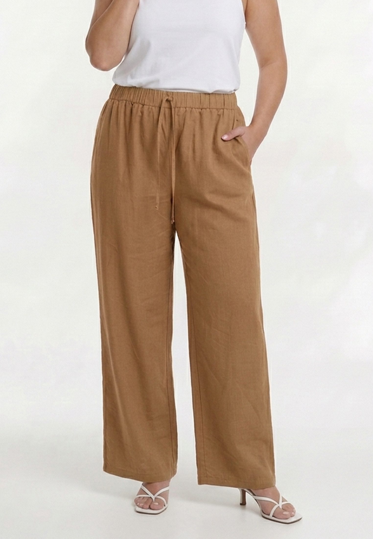 Bootcuthose Damen Hose mit einem elastischen Bund