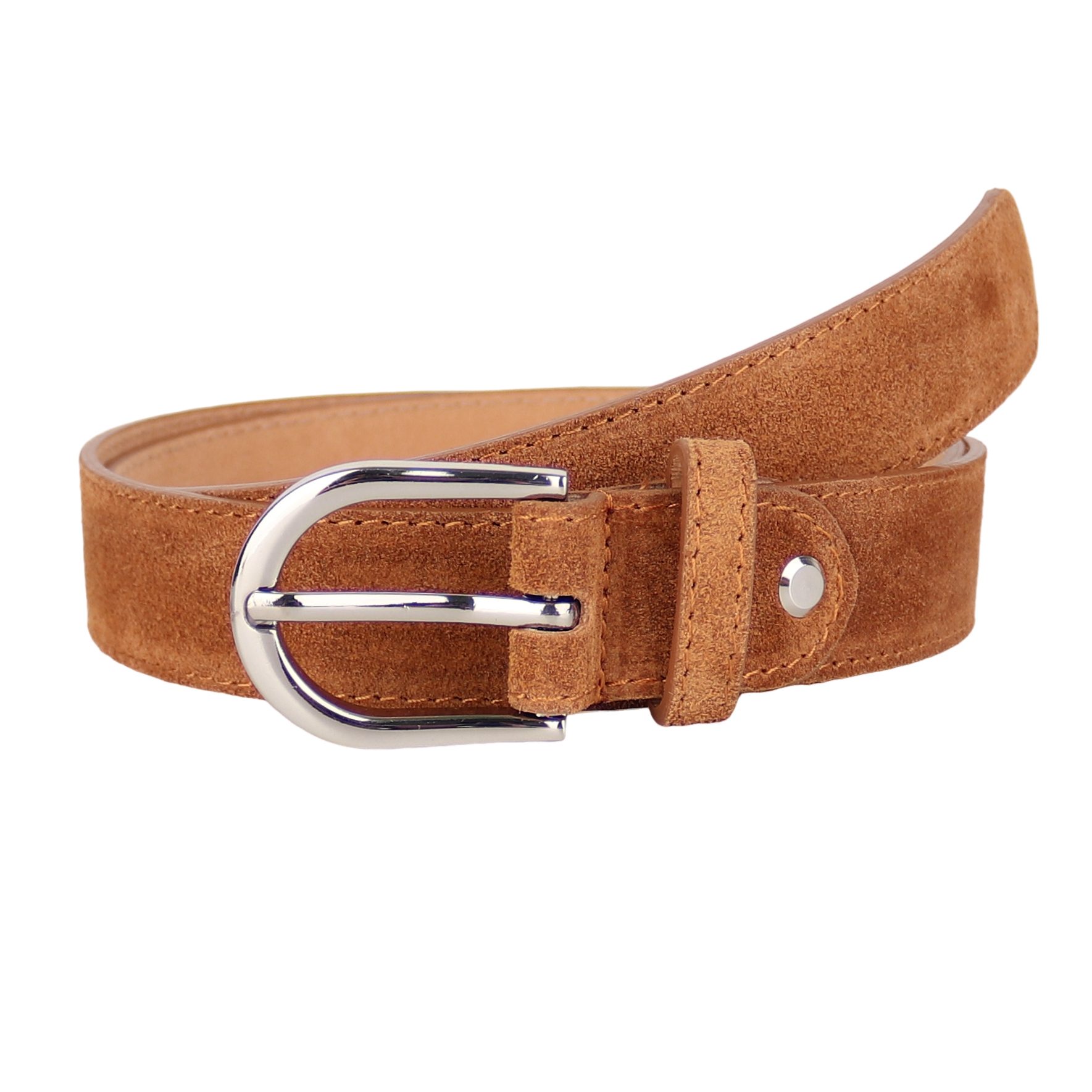 MIRROSI Ledergürtel Damen Herren Gürtel, Made in Italy, 3cm breit (Passt fast zu jeder Hosenschlaufe, aus Echtem Leder)