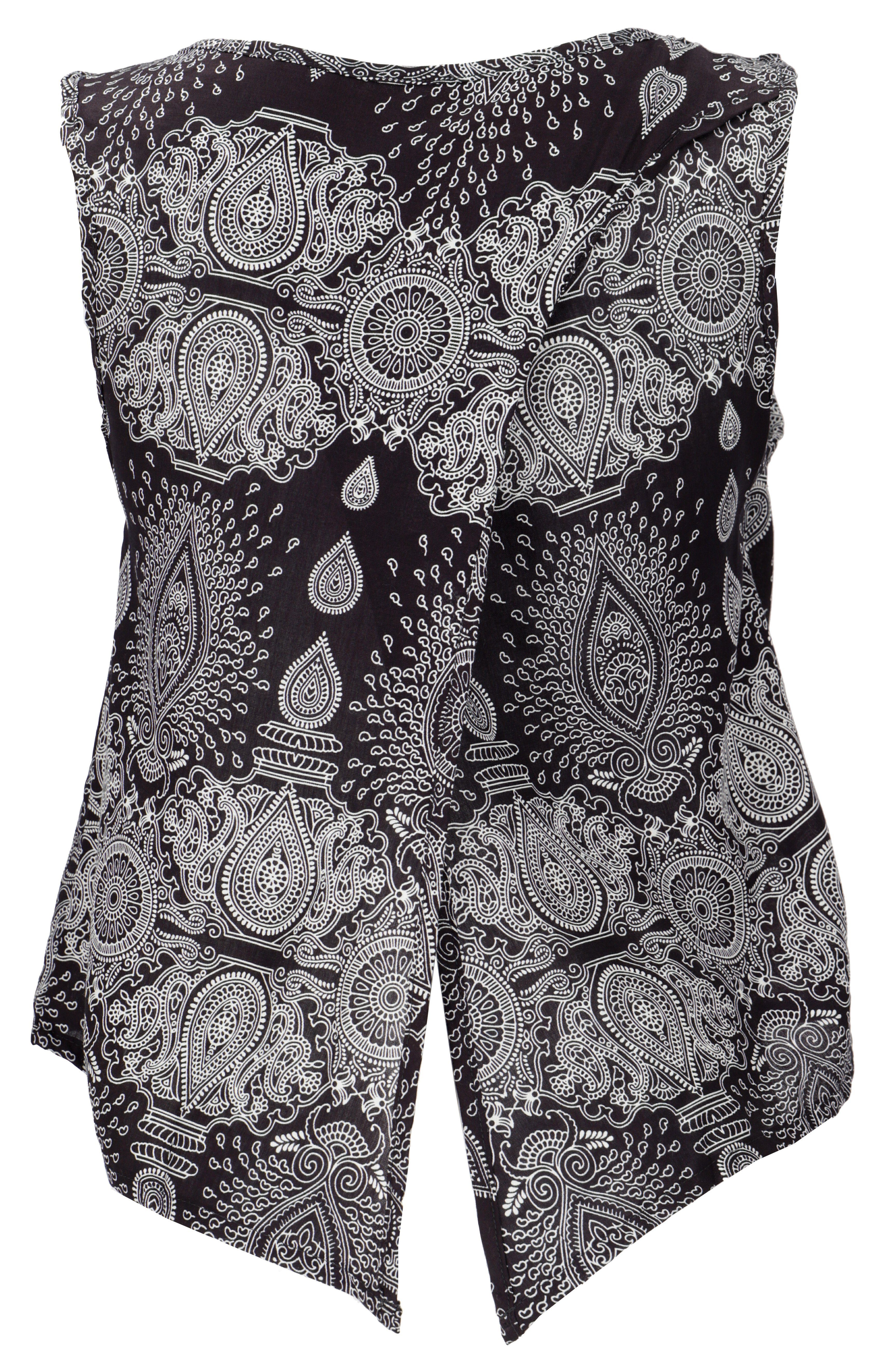 Guru-Shop T-Shirt Boho Sommertop mit offener günstig online kaufen