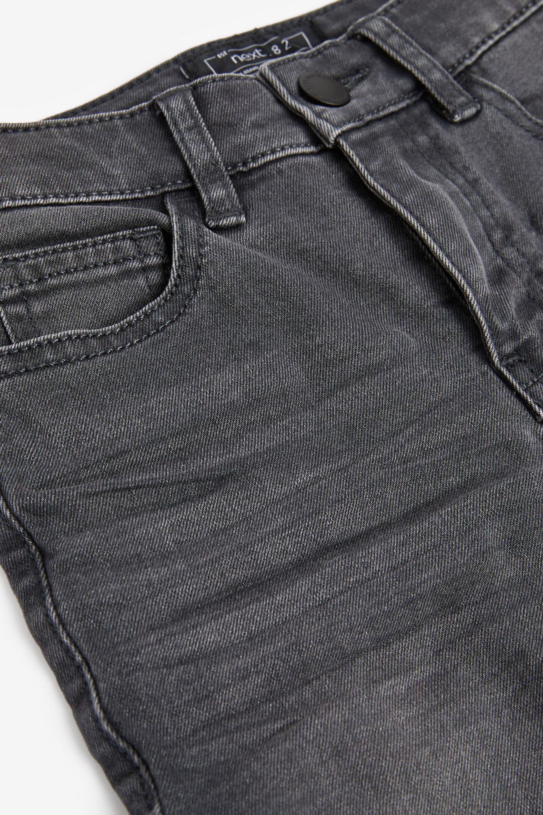 Next Skinny-fit-Jeans Five-Pocket-Jeans im (1-tlg) Super-Skinny-Fit Grey Denim