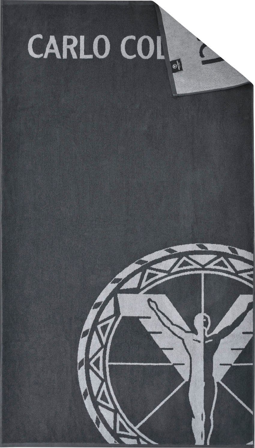 CARLO COLUCCI Strandtuch Stefano, Frottier (1-St), mit auffälligem Carlo Co günstig online kaufen