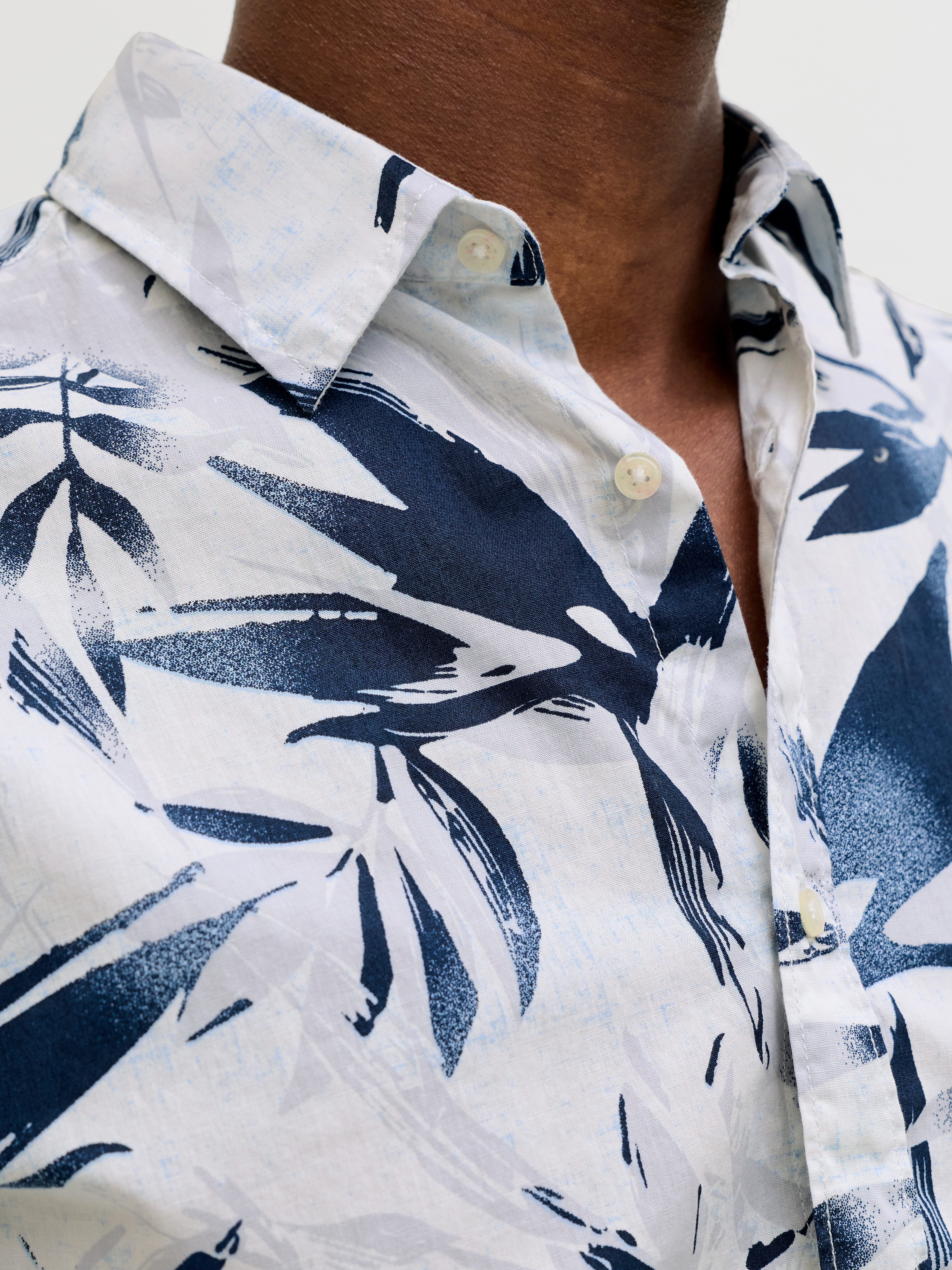 Jack & Jones Kurzarmhemd JJHONOLULU AOP SHIRT SS