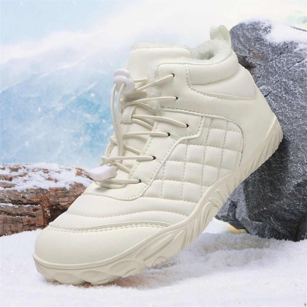 HUSK'SWARE Schneeschuhe (Warme Wanderschuhe, High-Top-Schuhe), efütterte Winterstiefel für Damen & Herrenr- ideal für kalte Tage