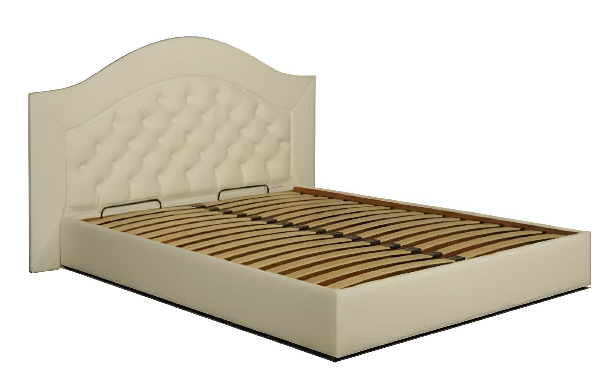 Xlmoebel Bett Neues königliches Doppelbett mit luxuriöser Designer-Polsterung (Chesterfield Bett "Castele Bella" 160x200cm), Hergestellt in Europa