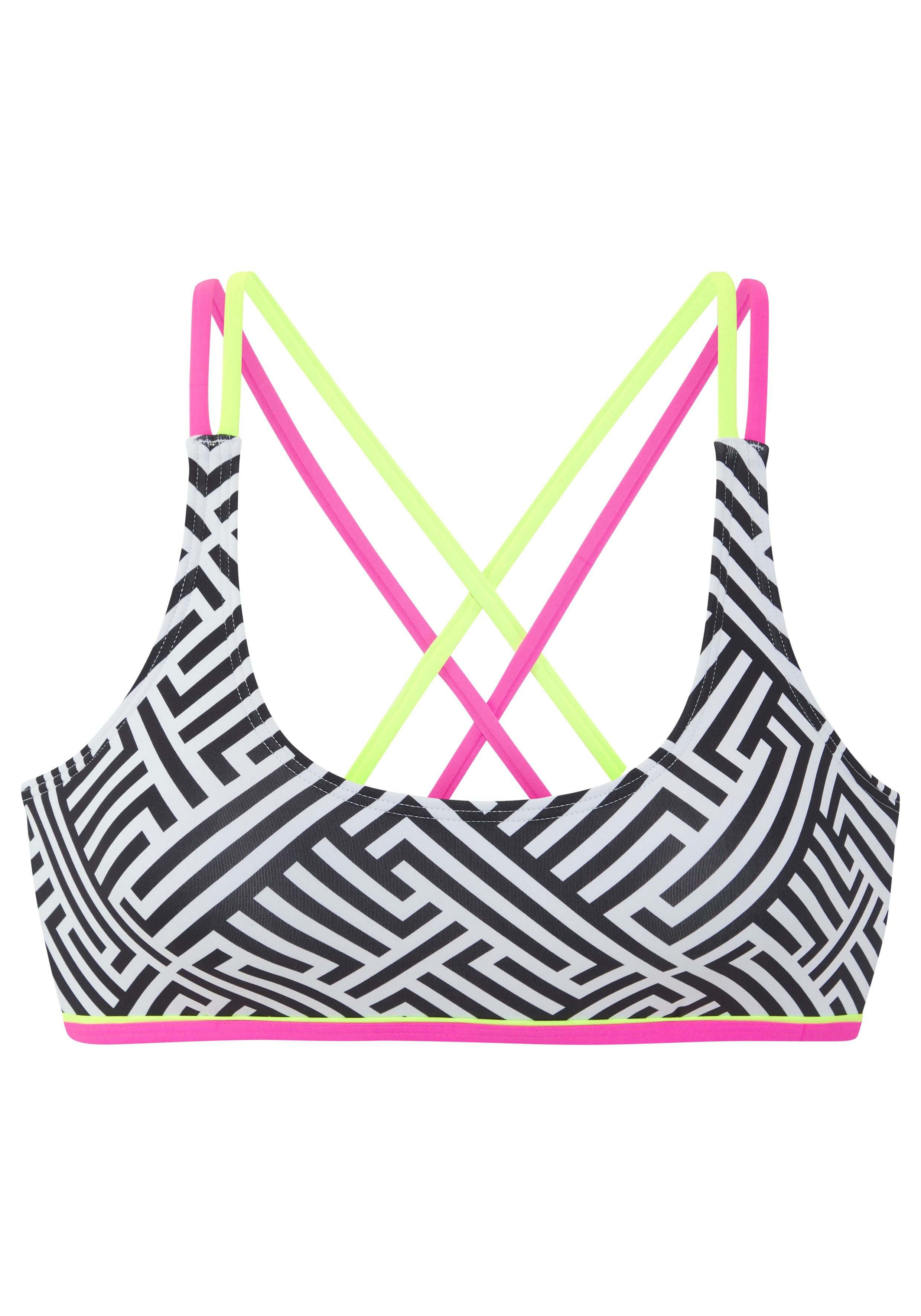 Buffalo Bustier-Bikini-Top Gio, Mit gekreuzten Trägern günstig online kaufen