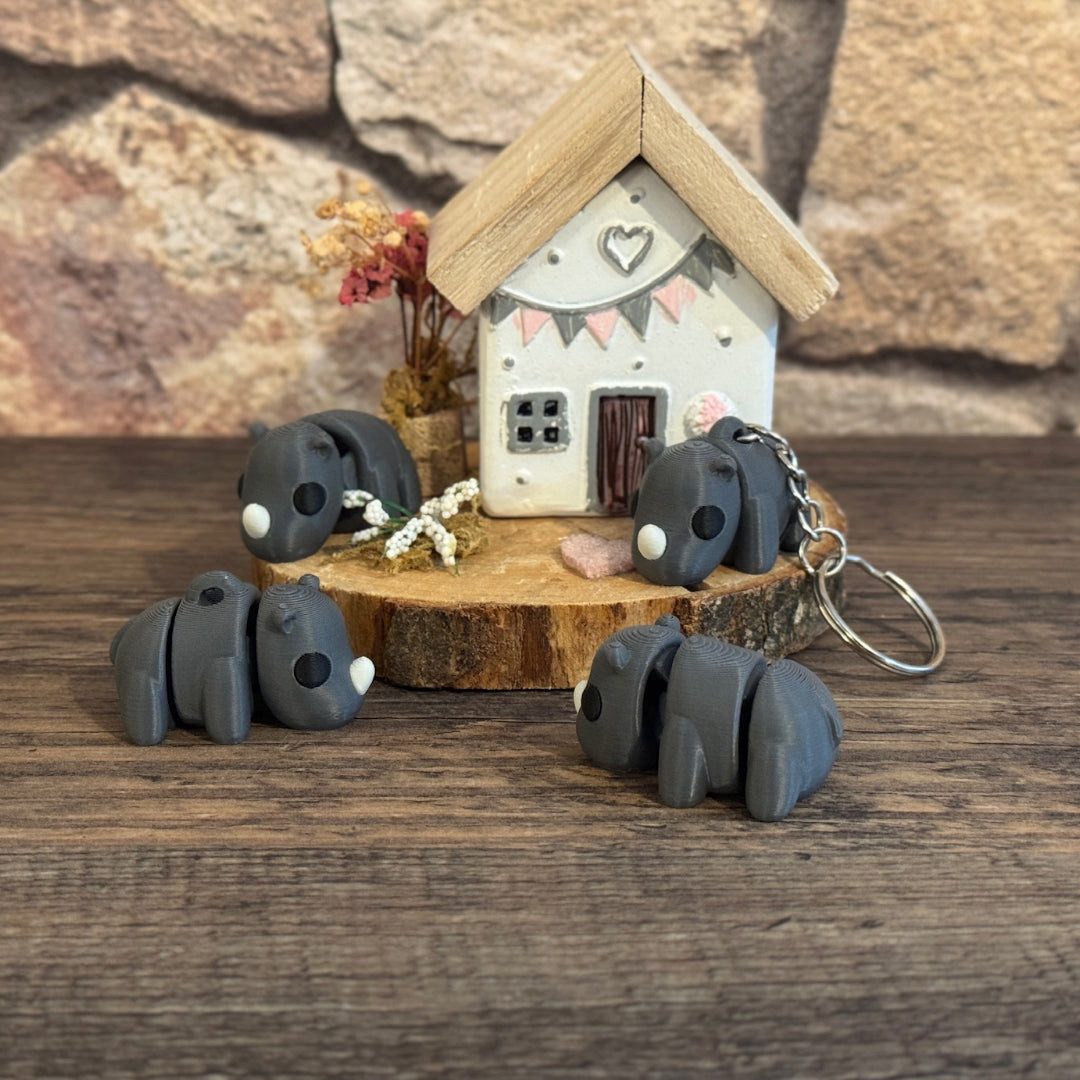 Schlüsselanhänger Mini Rhino